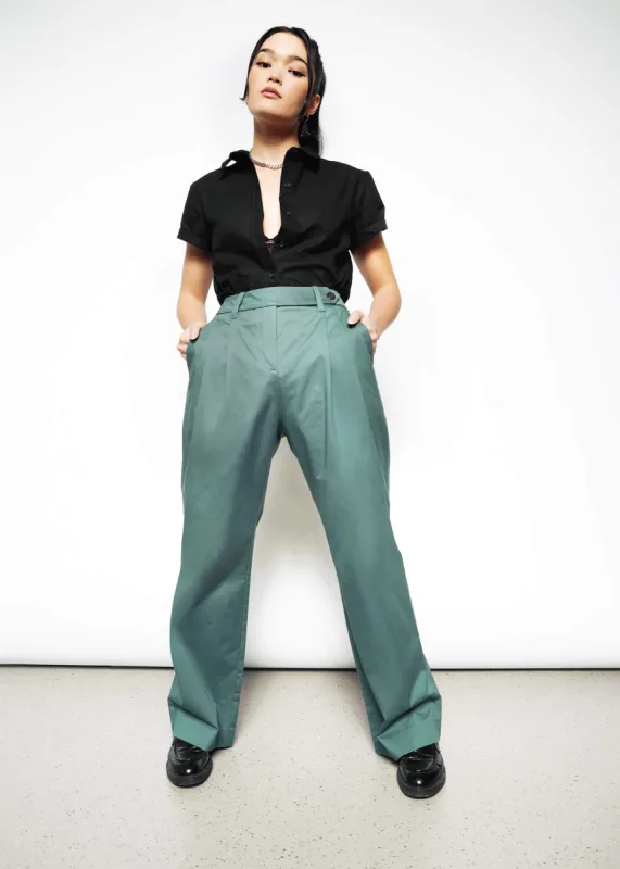 The Essential Wide Leg Trouser sold by WILDFANG
