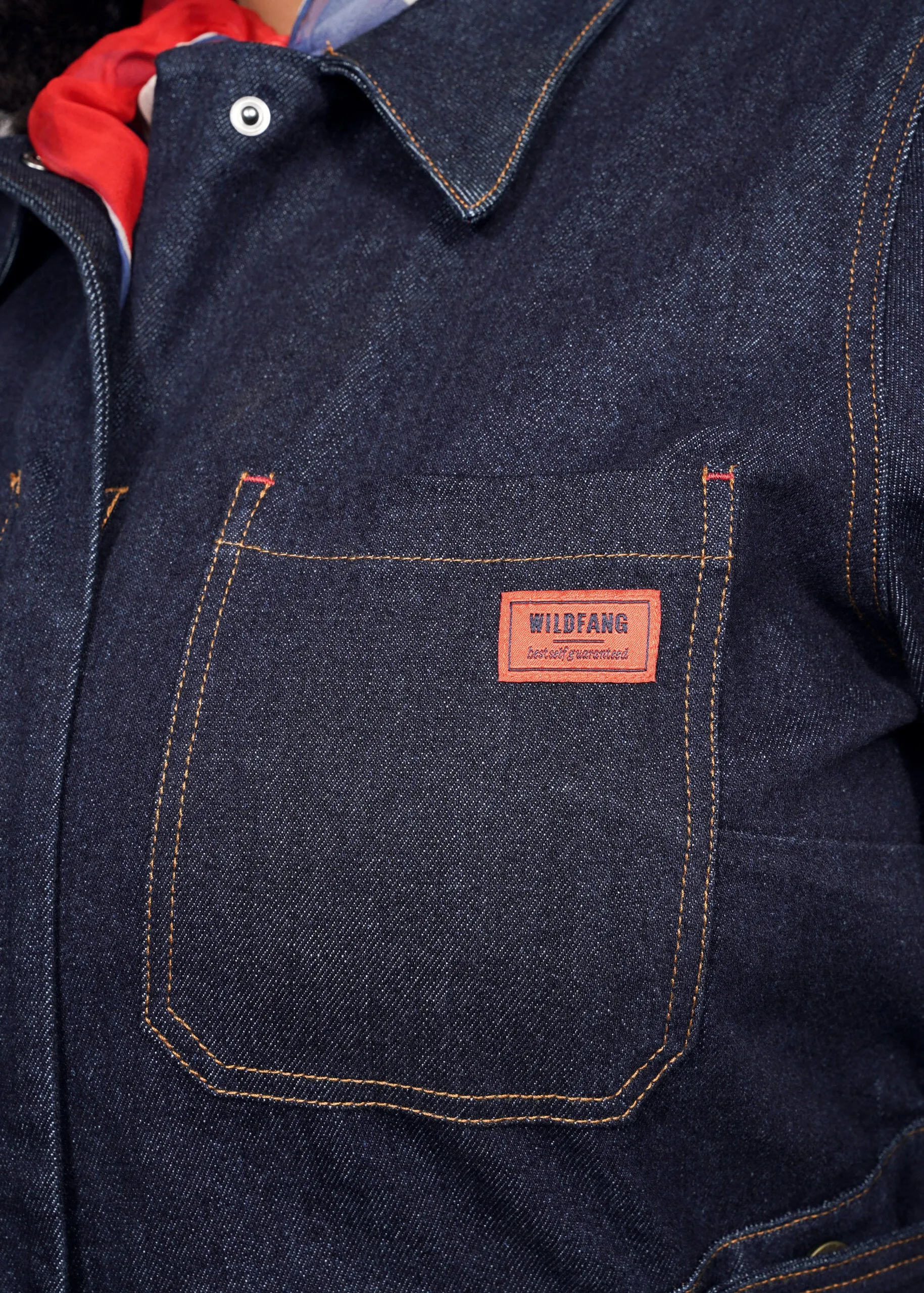 The Essential Denim Long Sleeve High Waisted Coverall sold by WILDFANG product image thumbnail 2