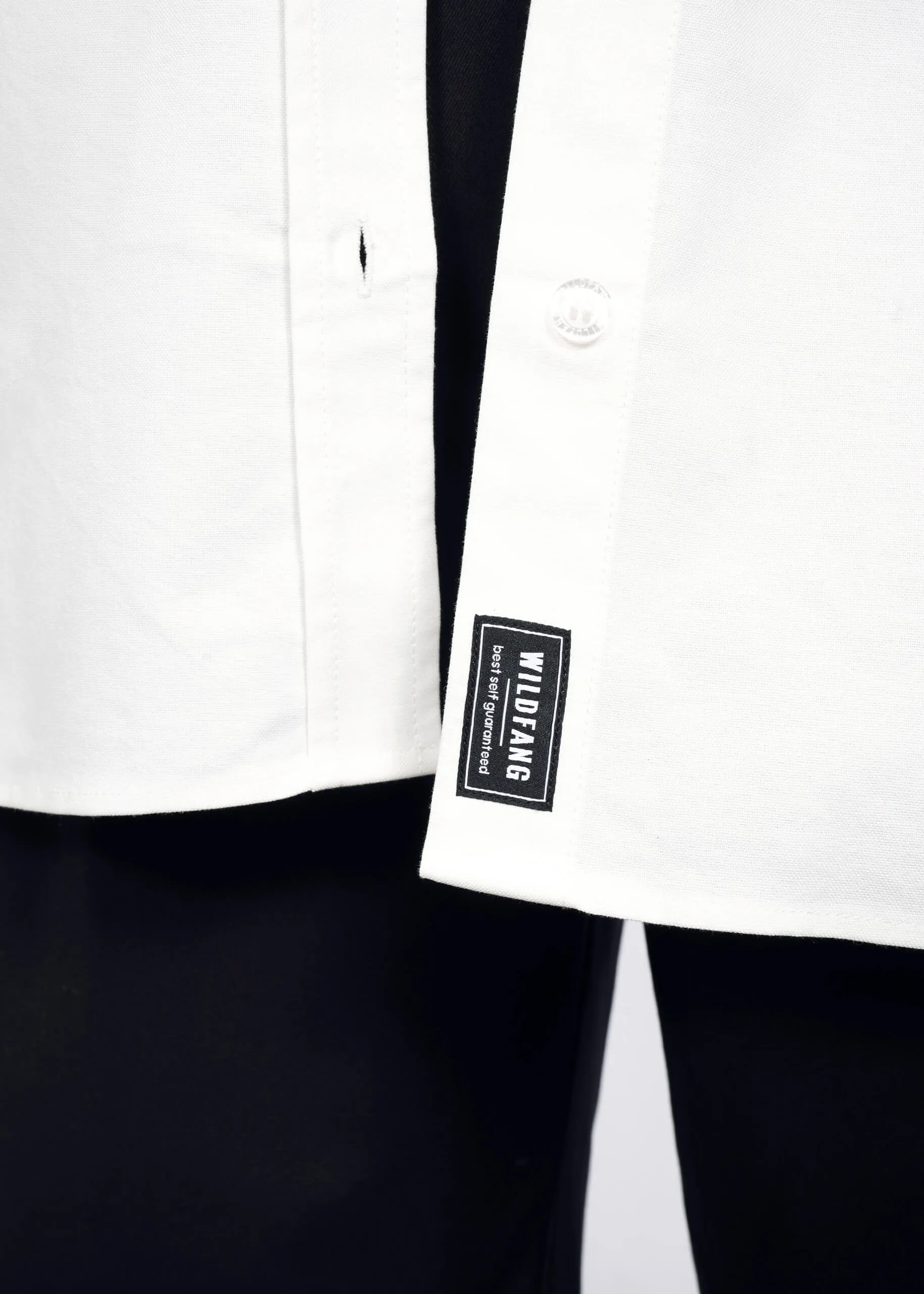 The Essential Long Sleeve Oxford Button Up sold by WILDFANG product image thumbnail 5