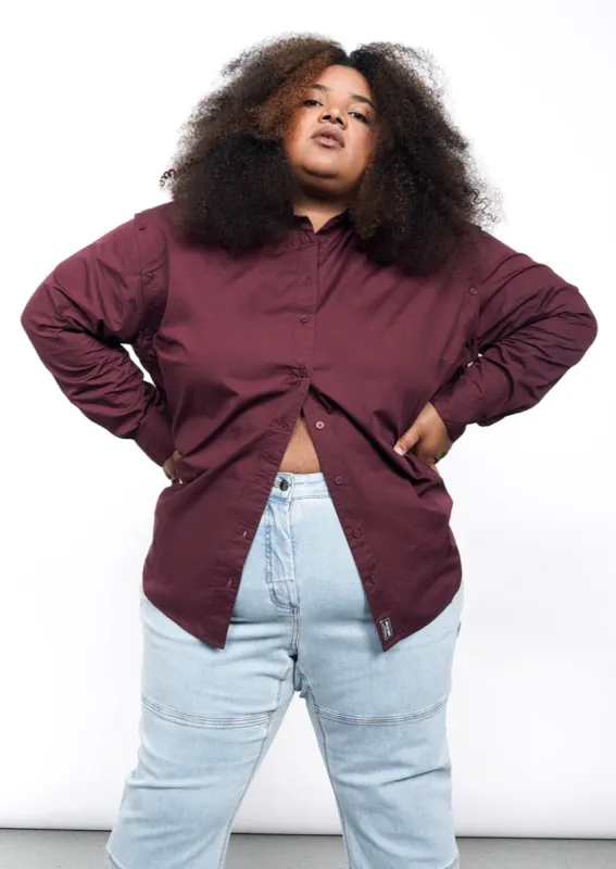 The Essential Convertible Sleeve Button Up sold by WILDFANG