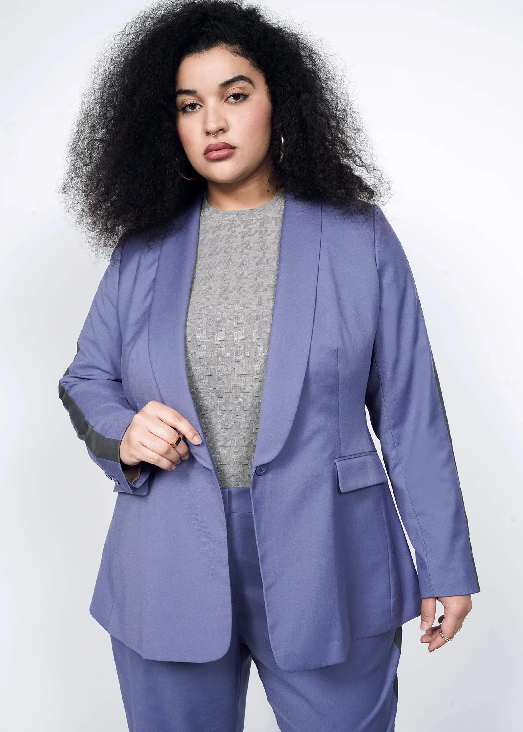 The Empower Colorblock Tux Blazer sold by WILDFANG