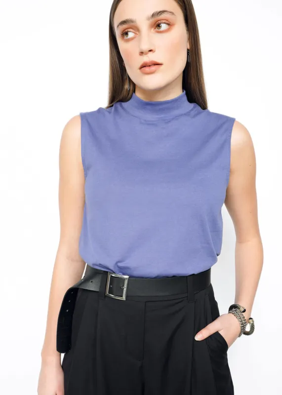 The Essential Mock Neck Tank sold by WILDFANG