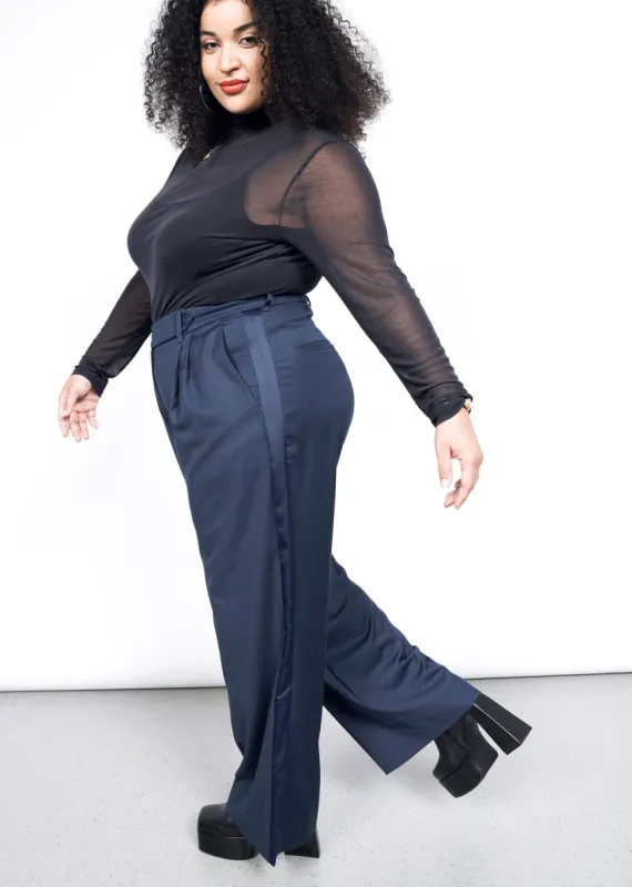 The Empower Colorblock Wide Leg Trouser sold by WILDFANG