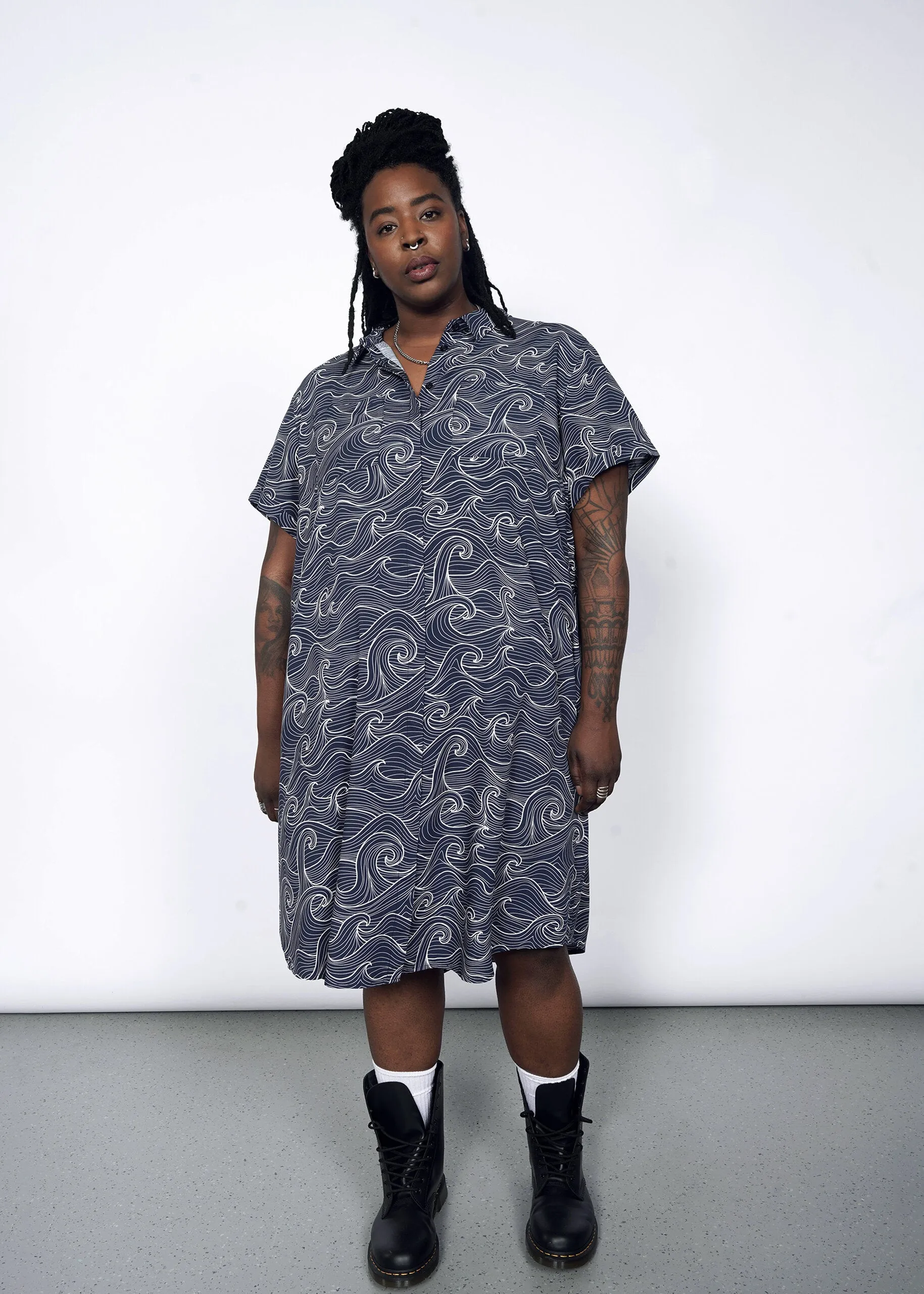 The Empower Shirt Dress sold by WILDFANG