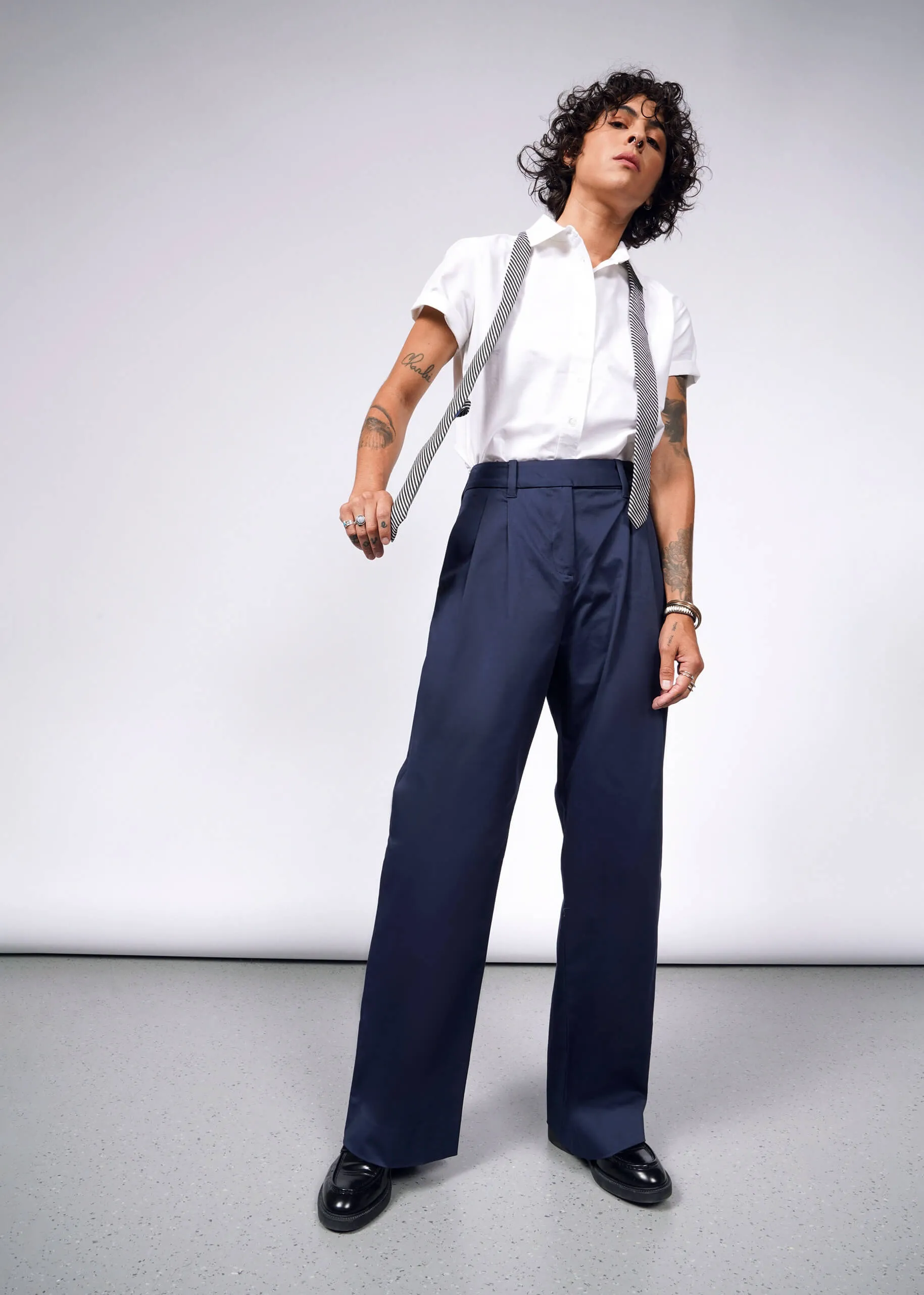 The Essential Wide Leg Trouser sold by WILDFANG