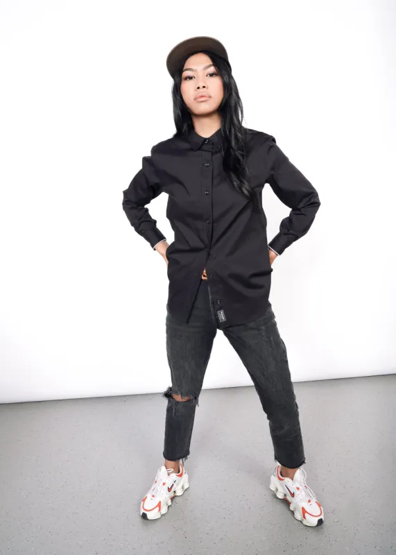 The Essential Long Sleeve Oxford Button Up sold by WILDFANG