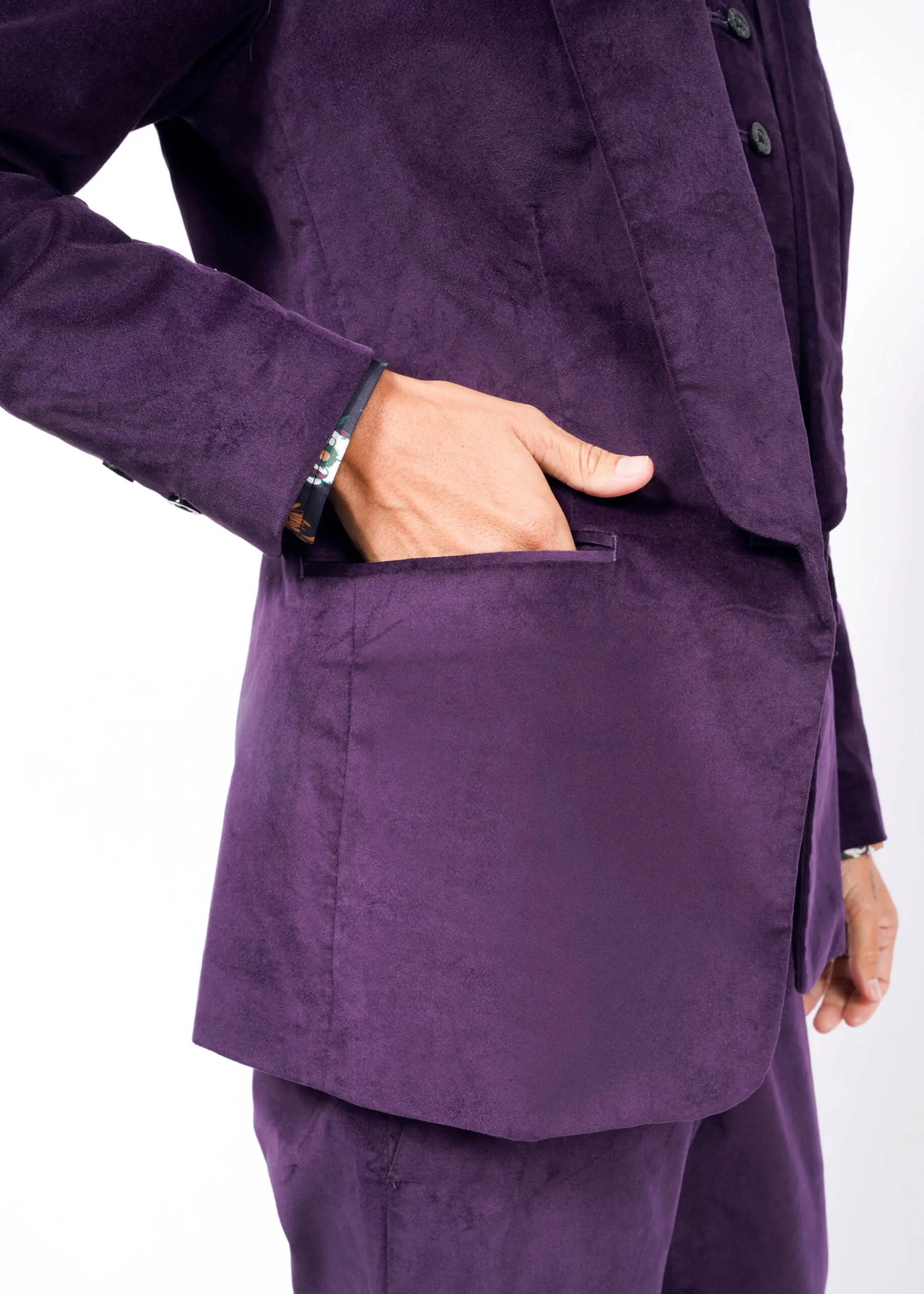The Empower Velveteen Tux Blazer sold by WILDFANG product image thumbnail 2