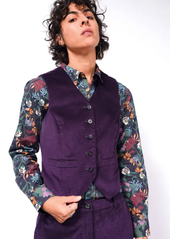 The Empower Velveteen Vest sold by WILDFANG
