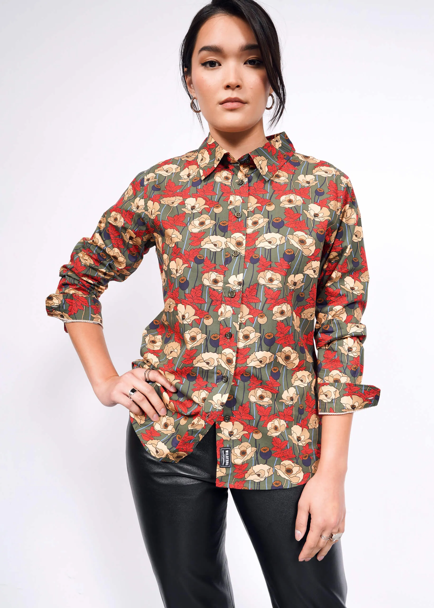 The Essential Long Sleeve Button Up sold by WILDFANG