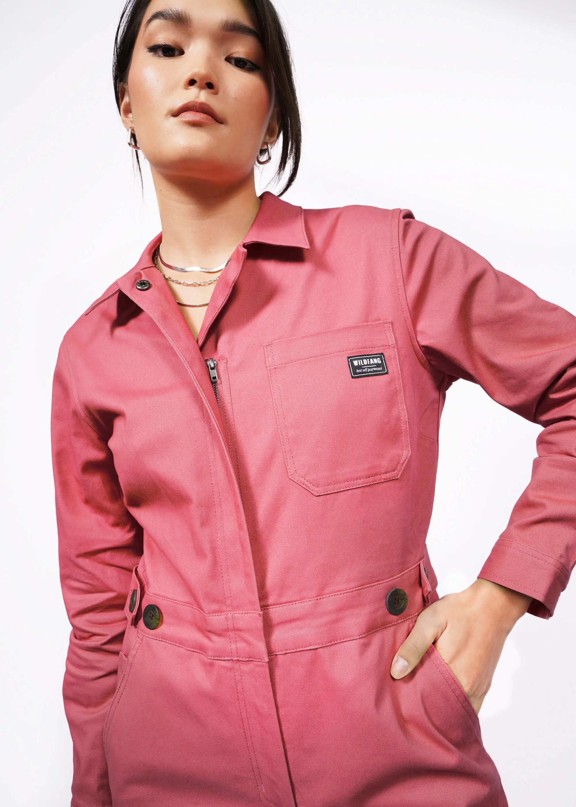 The Essential Long Sleeve High Waisted Coverall sold by WILDFANG product image thumbnail 2