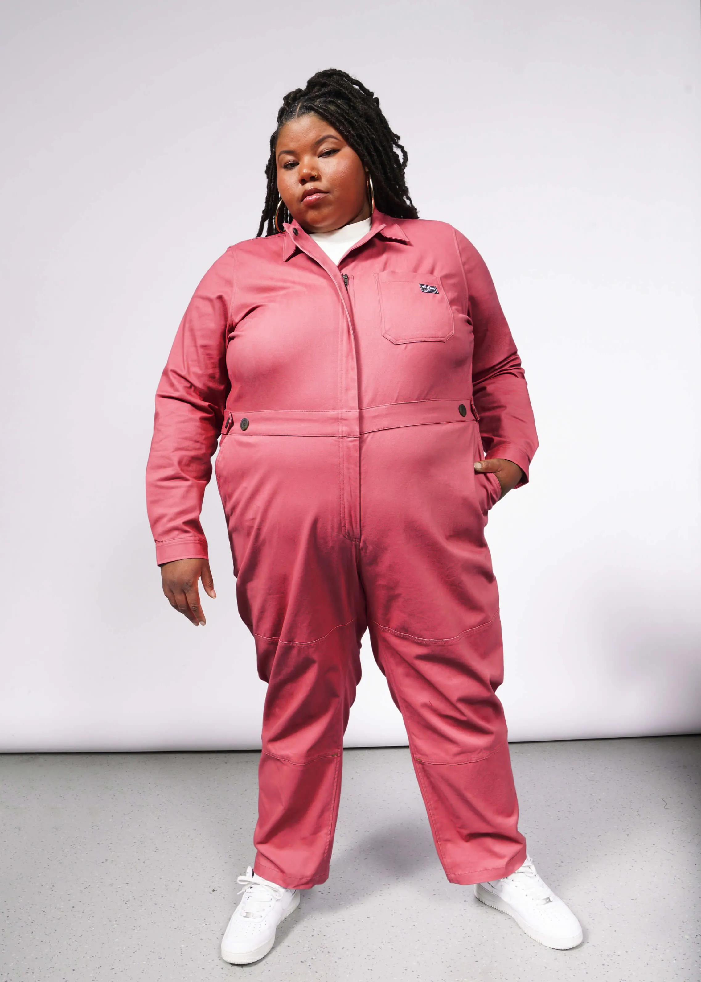 The Essential Long Sleeve High Waisted Coverall sold by WILDFANG