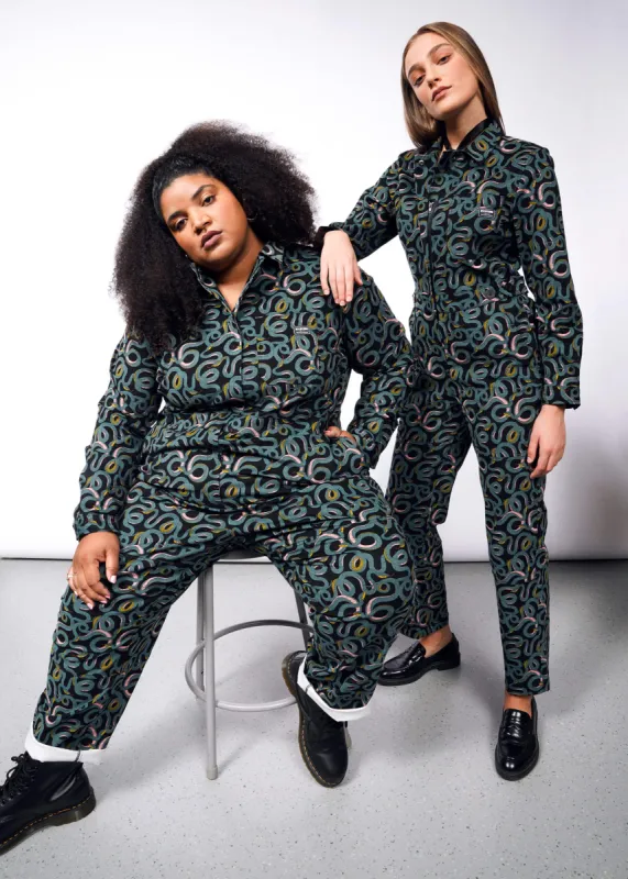 The Essential Long Sleeve High Waisted Coverall sold by WILDFANG