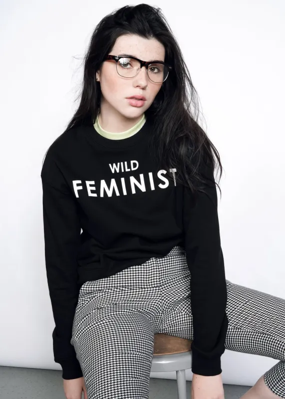 The Wild Feminist Crew Neck Sweatshirt sold by WILDFANG