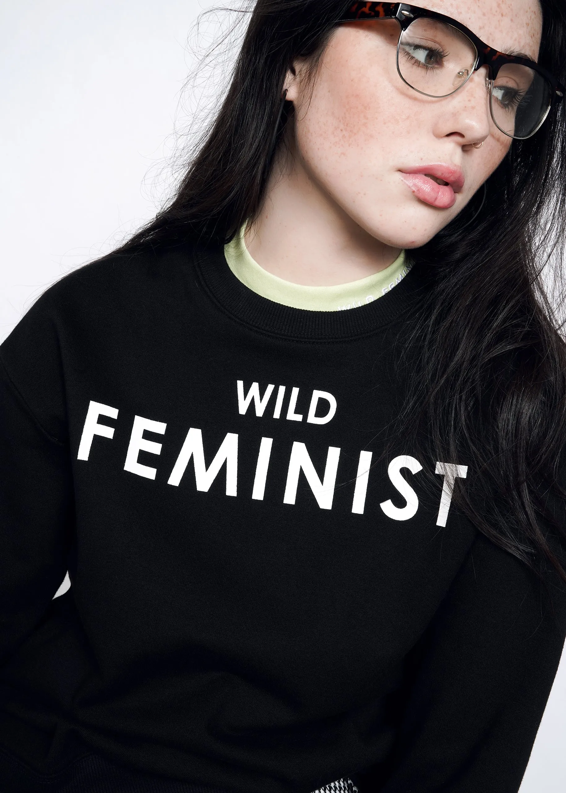The Wild Feminist Crew Neck Sweatshirt sold by WILDFANG product image thumbnail 5