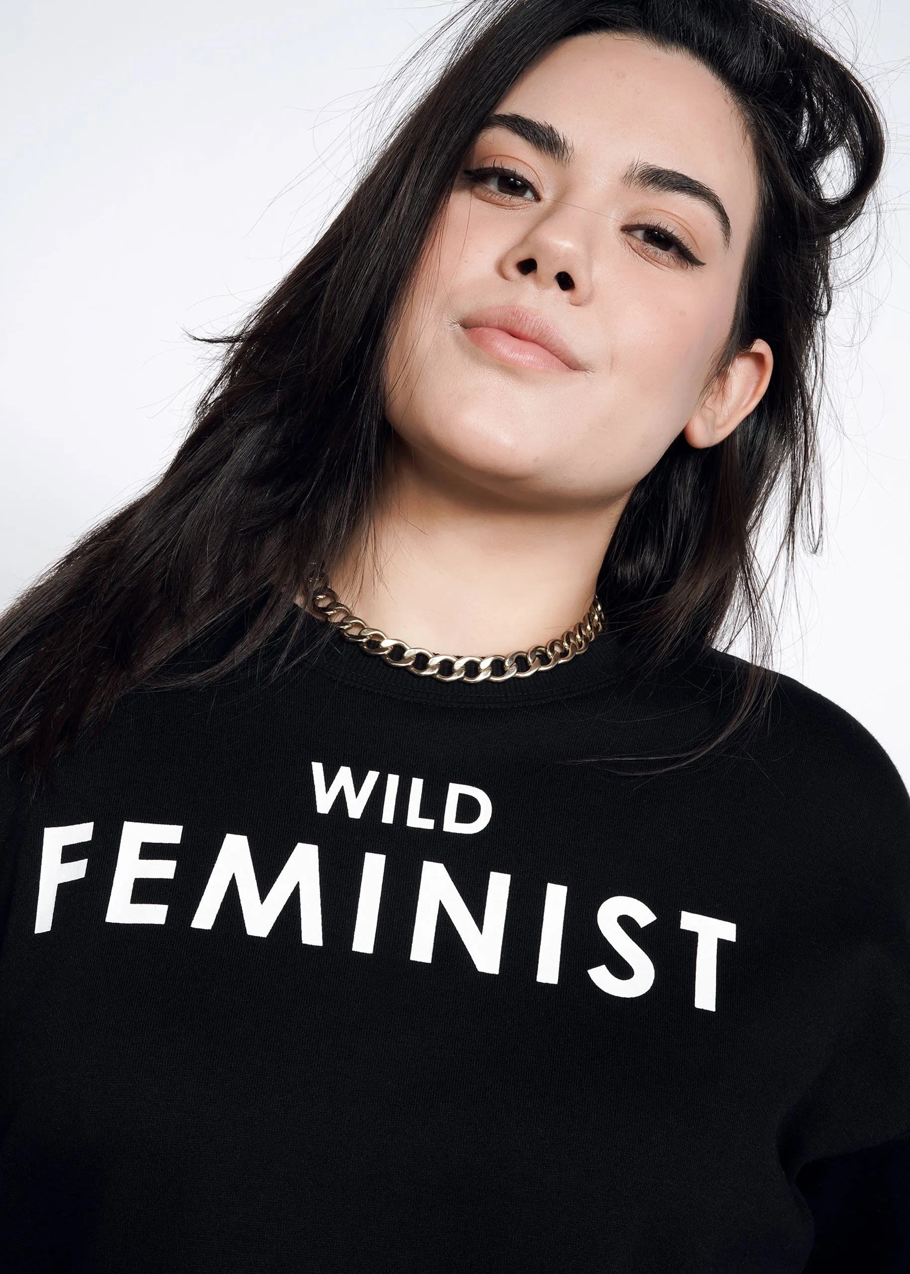 The Wild Feminist Crew Neck Sweatshirt sold by WILDFANG product image thumbnail 2