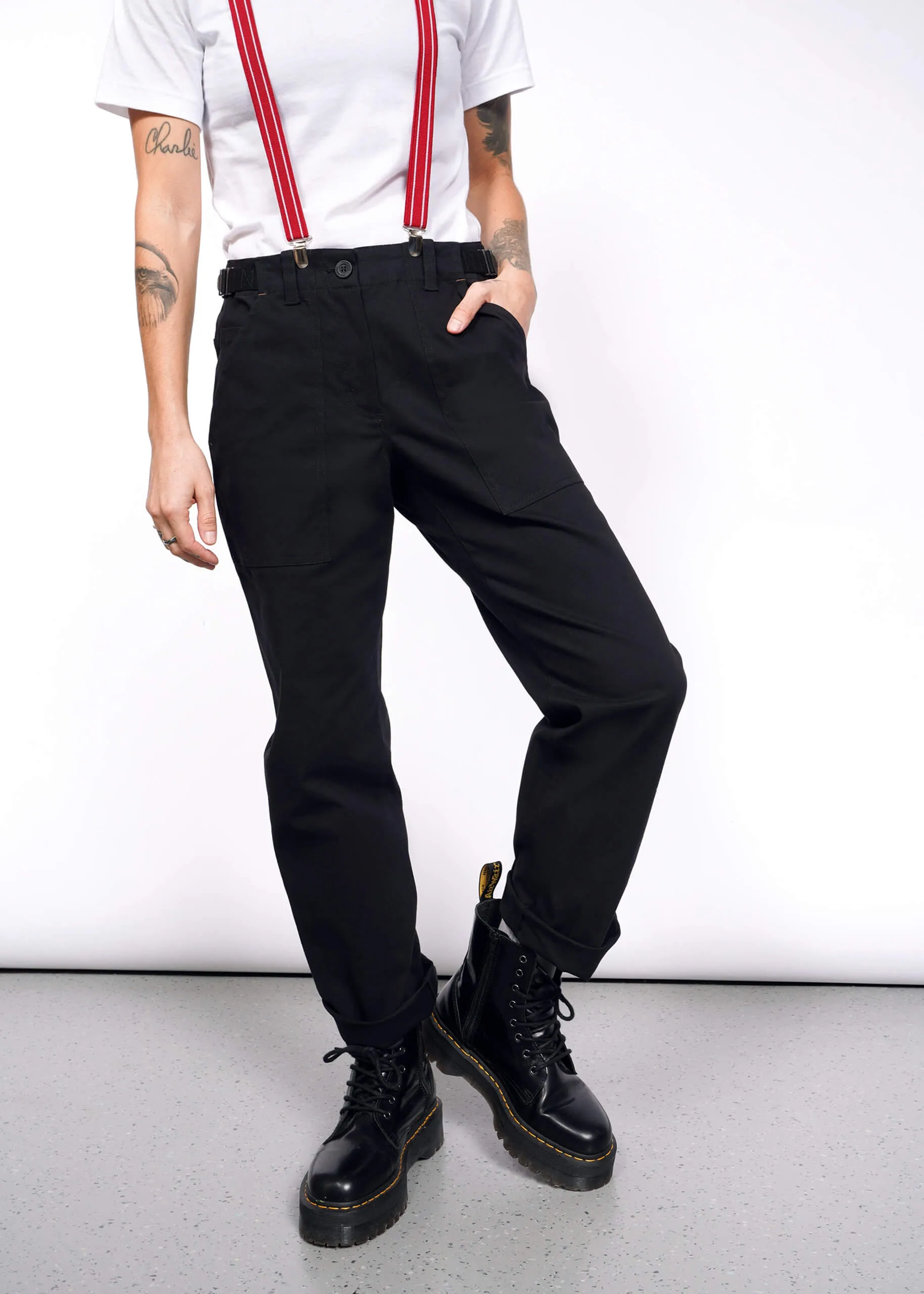 The Essential Cotton Twill Utility Pant sold by WILDFANG product image thumbnail 3