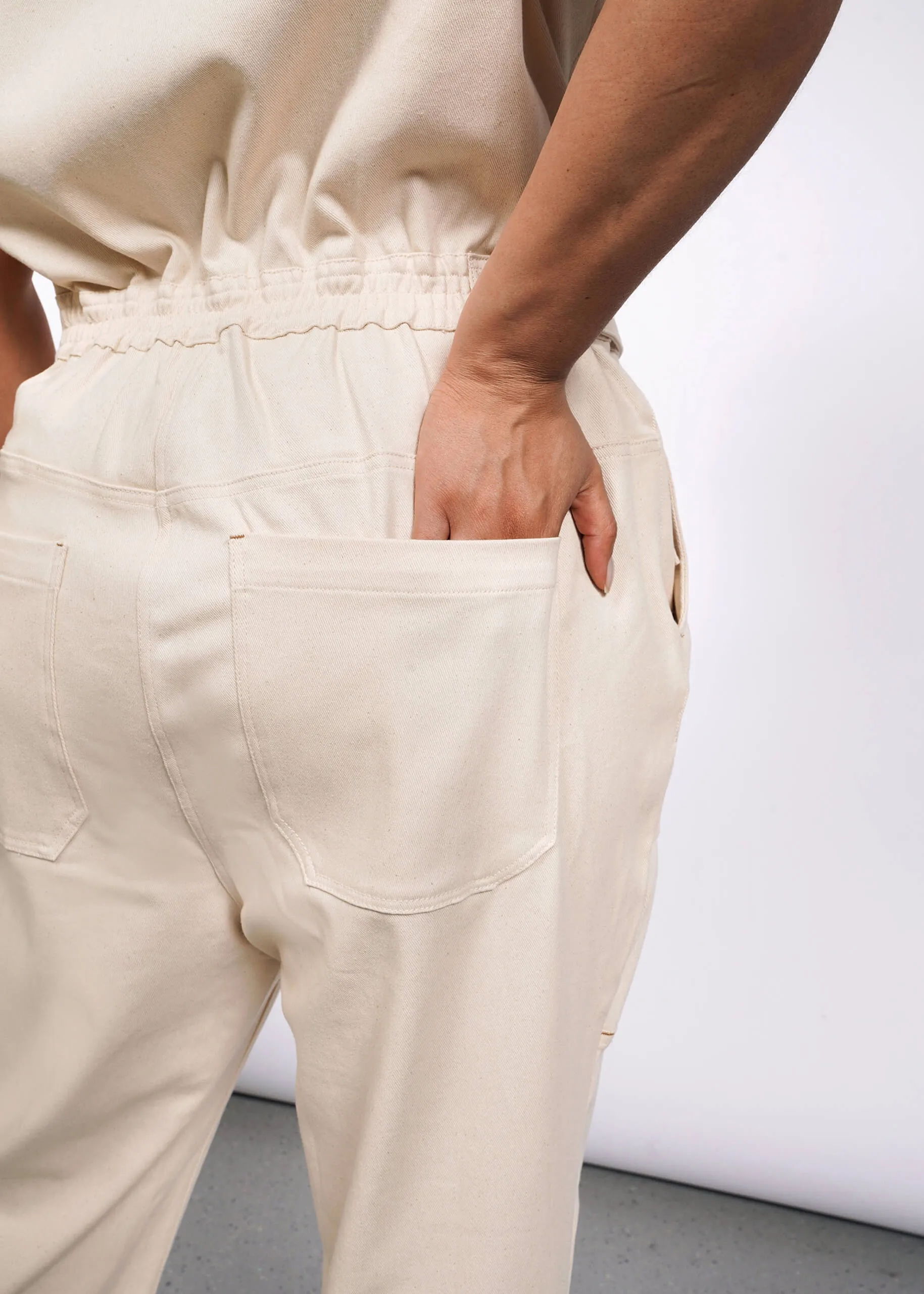 The Essential Denim High Waisted Coverall sold by WILDFANG product image thumbnail 5