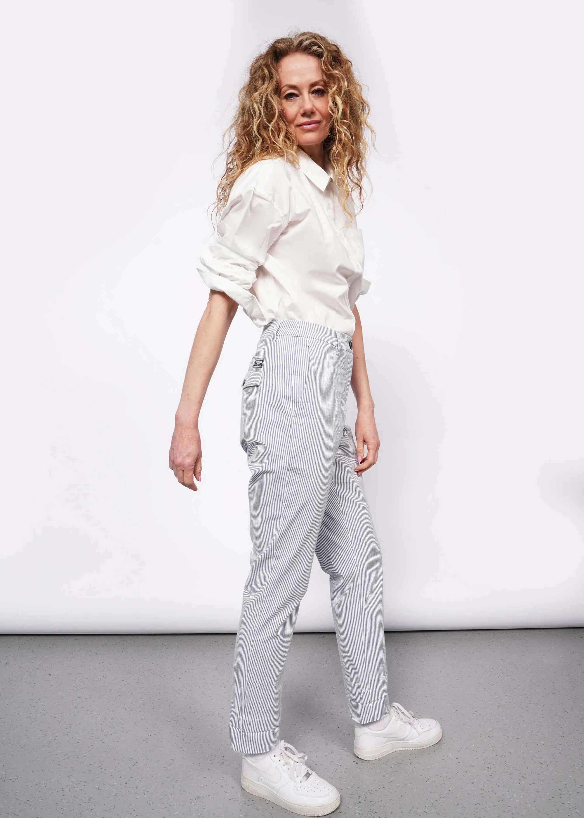 The Empower Seersucker Trouser sold by WILDFANG product image thumbnail 4