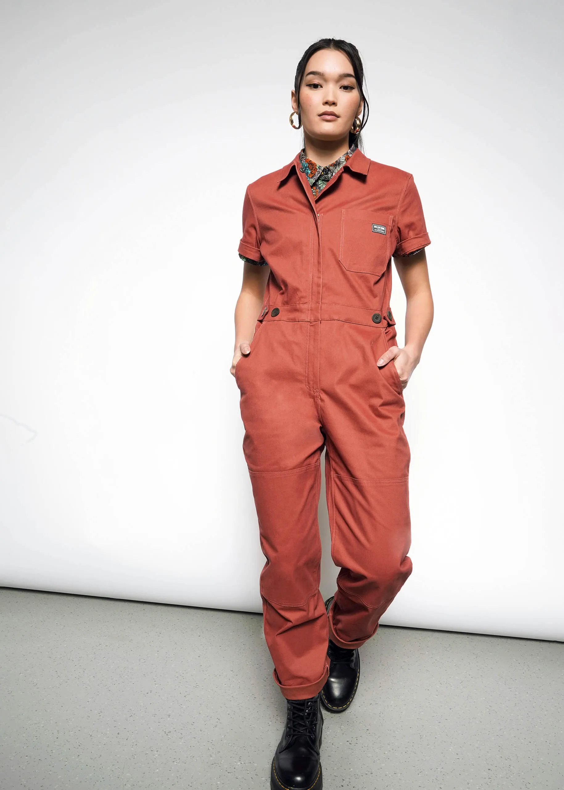 The Essential High Waisted Coverall sold by WILDFANG