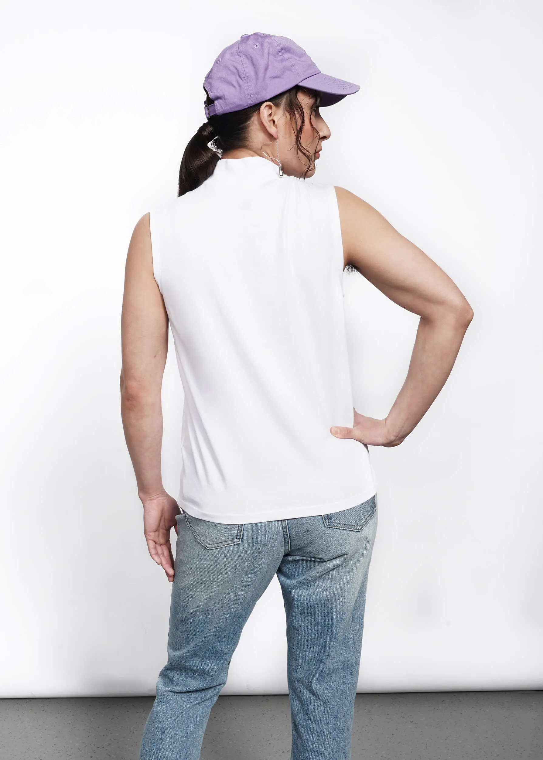 The Everyday Mock Neck Tank sold by WILDFANG product image thumbnail 4
