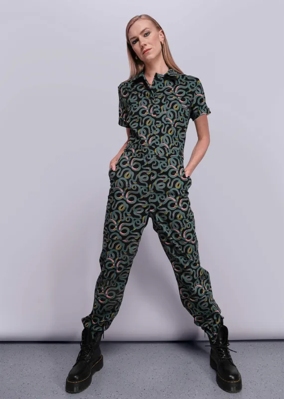The Essential High Waisted Coverall sold by WILDFANG