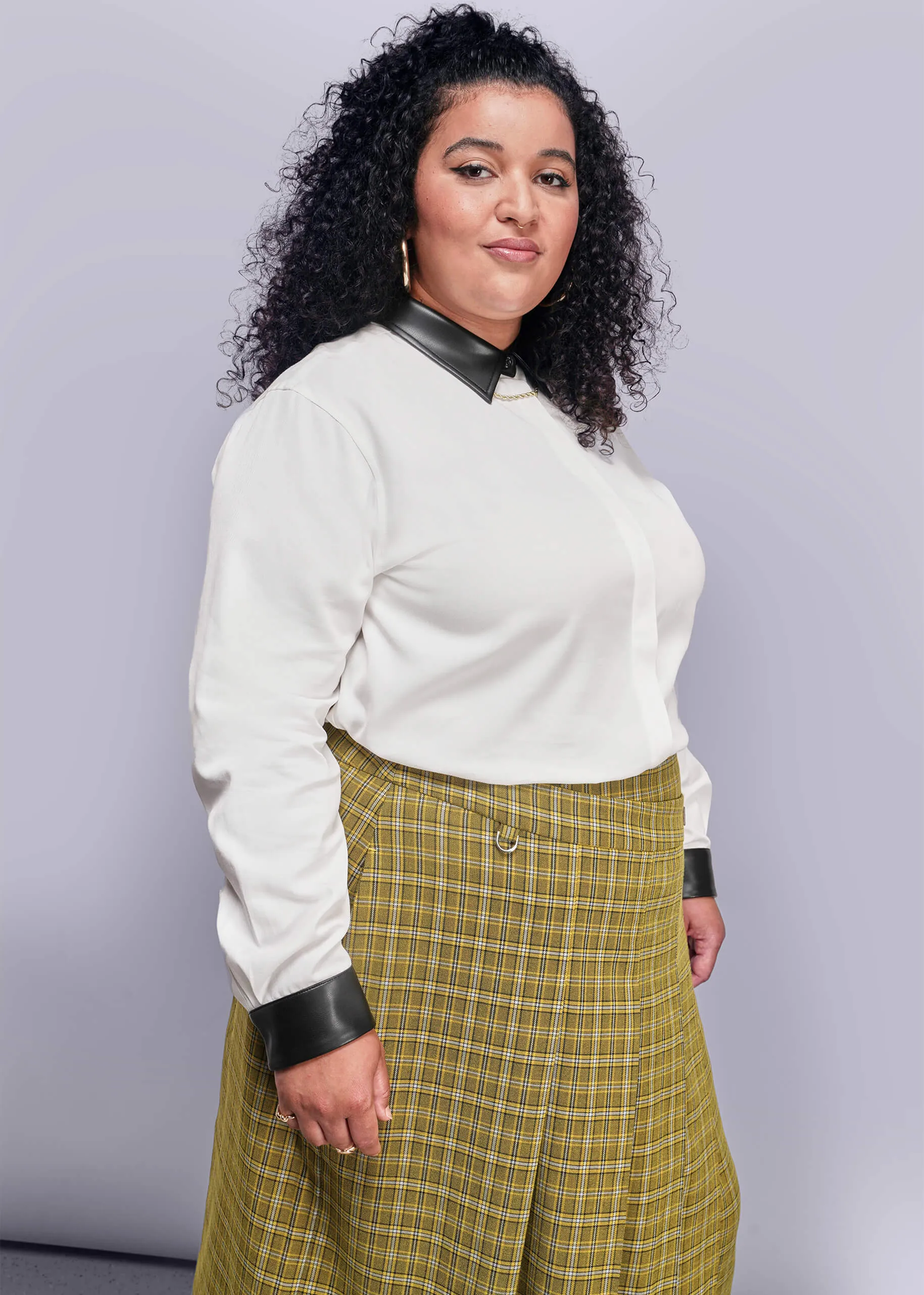 Debbie Harry X Wildfang Long Sleeve Button Up sold by WILDFANG product image thumbnail 3