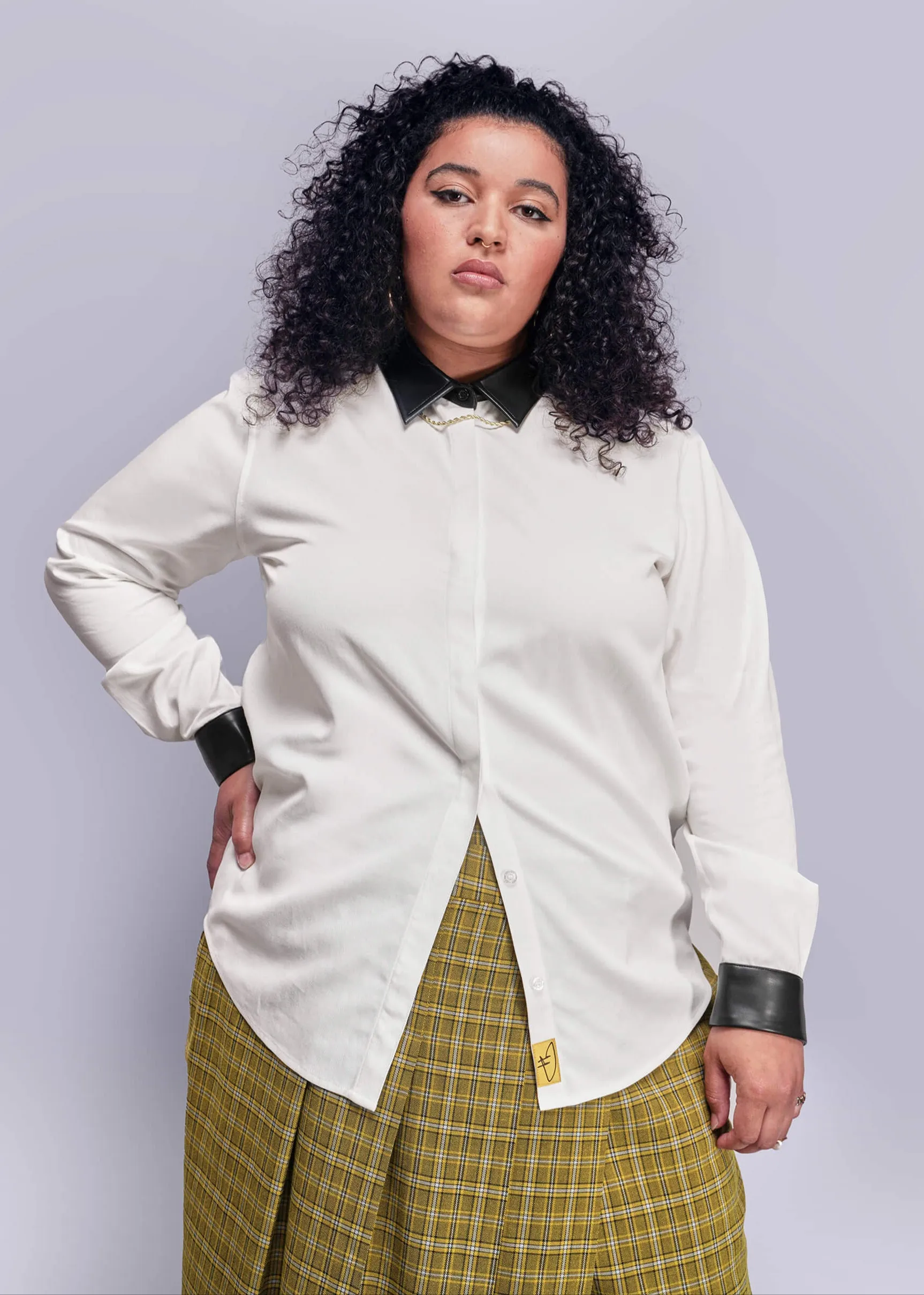 Debbie Harry X Wildfang Long Sleeve Button Up sold by WILDFANG