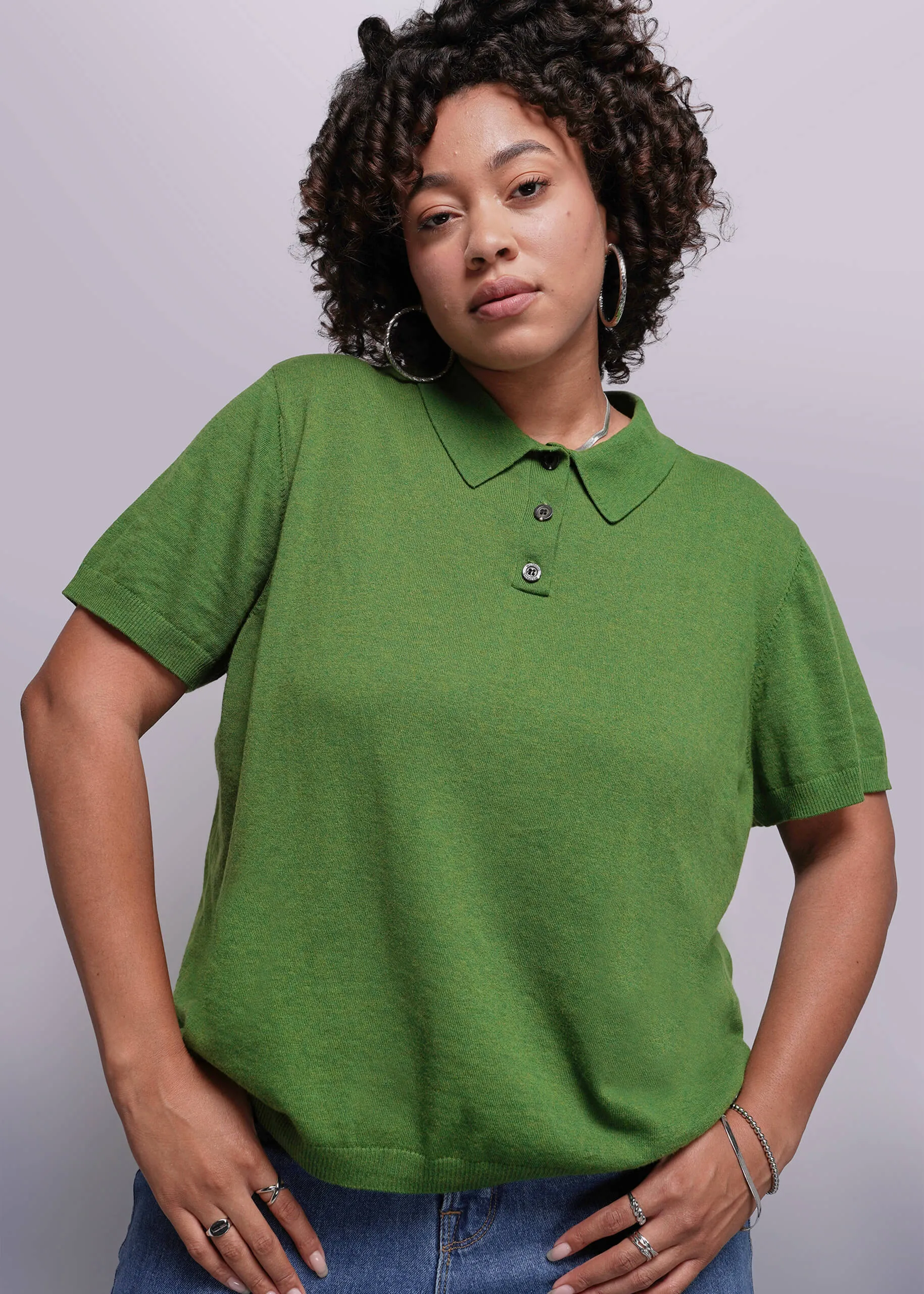 The Everyday Sweater Polo sold by WILDFANG