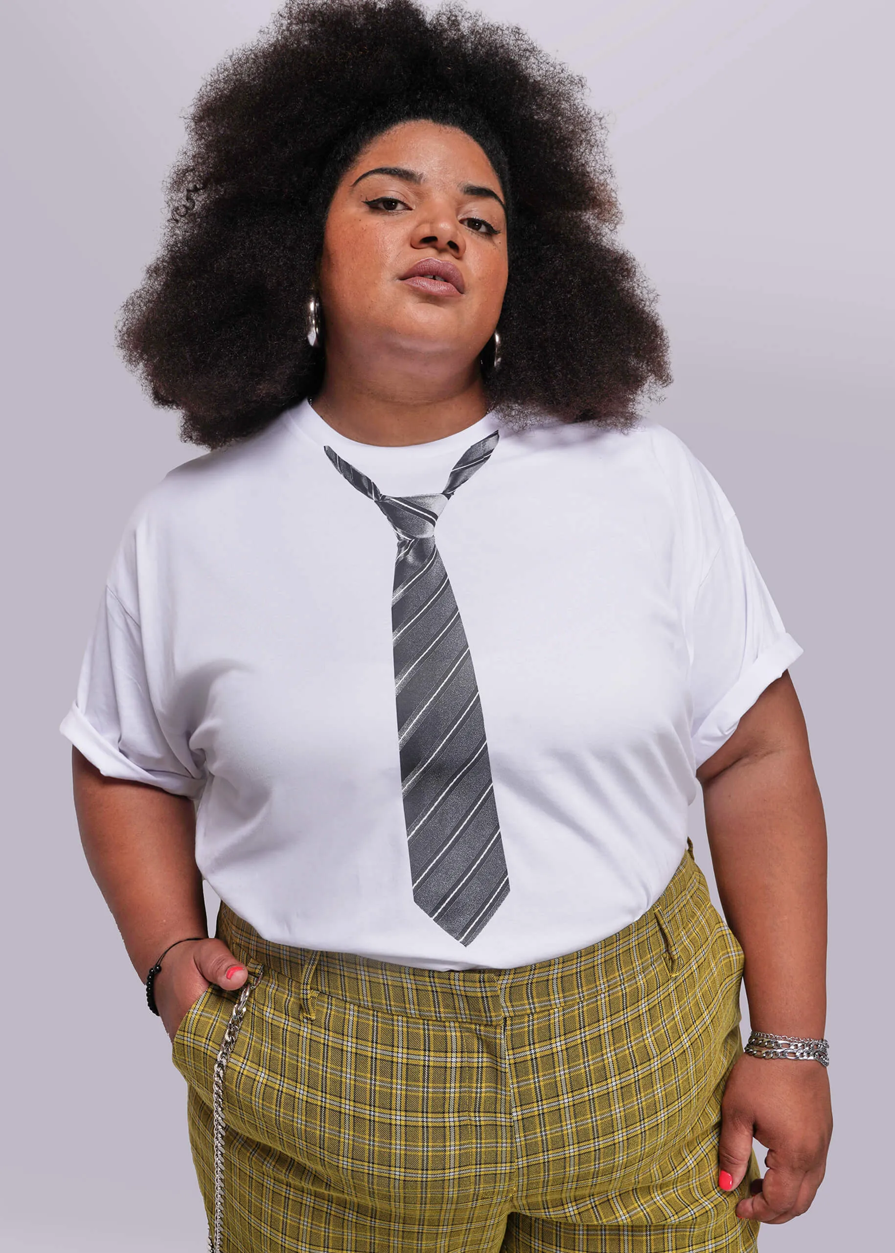 The Wildfang Tie Tee sold by WILDFANG