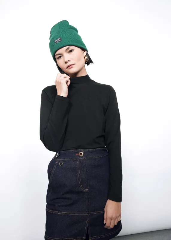 The Everyday Long Sleeve Mock Neck Tee sold by WILDFANG