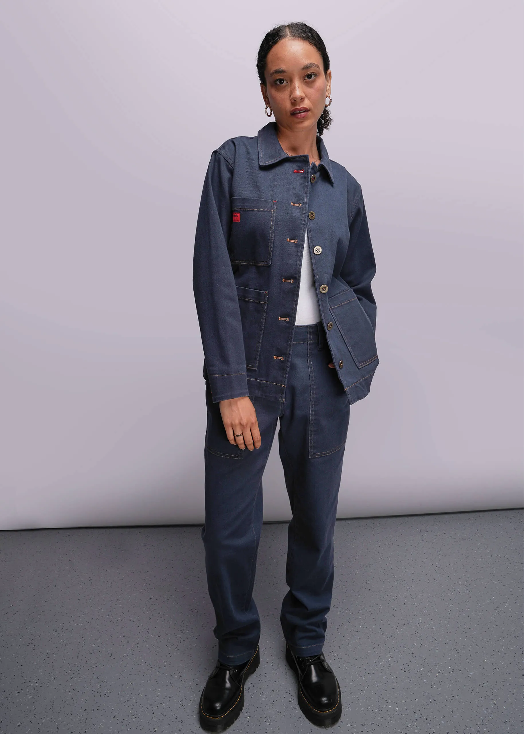 The Essential Denim Utility Jacket sold by WILDFANG product image thumbnail 3