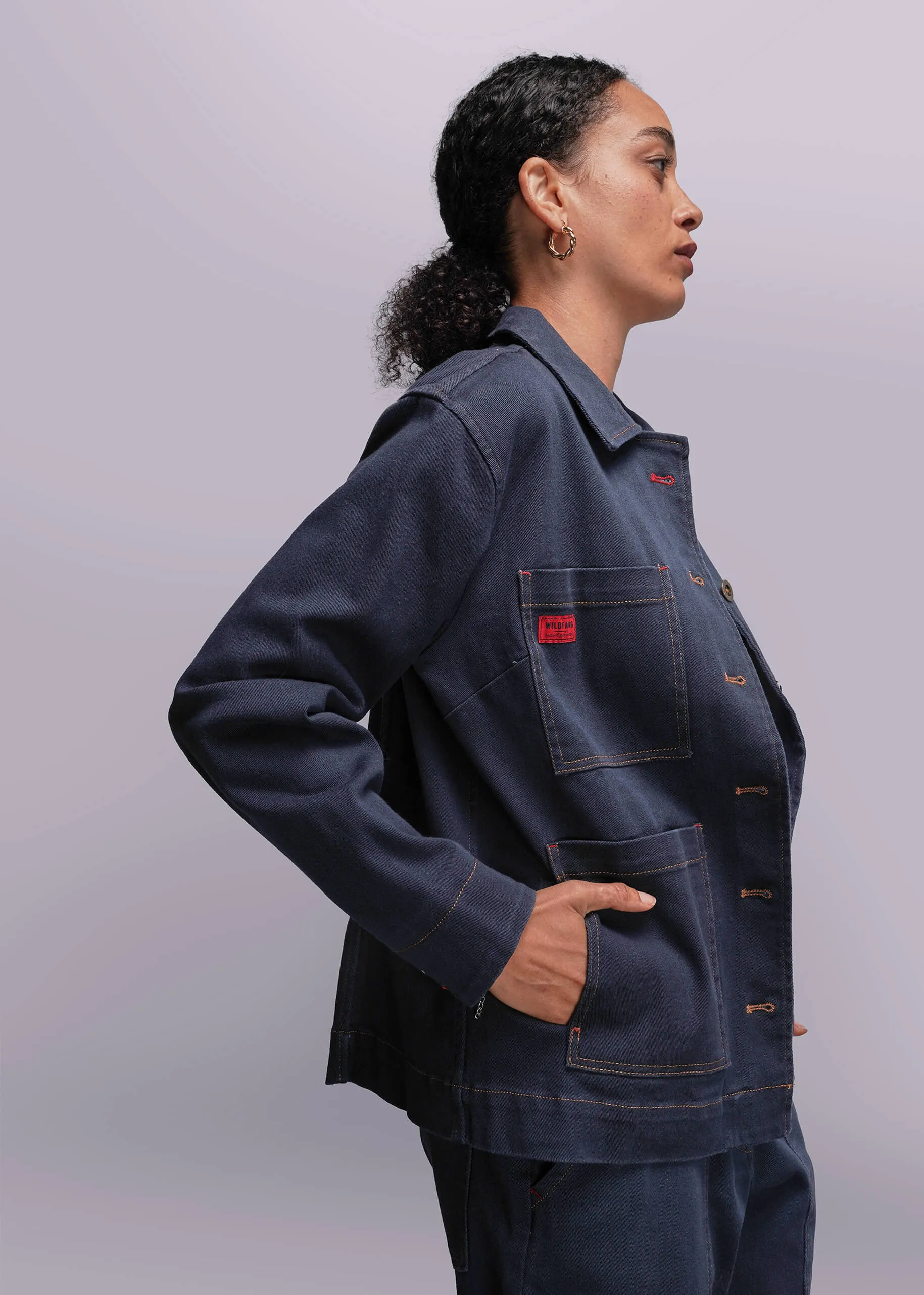 The Essential Denim Utility Jacket sold by WILDFANG product image thumbnail 5