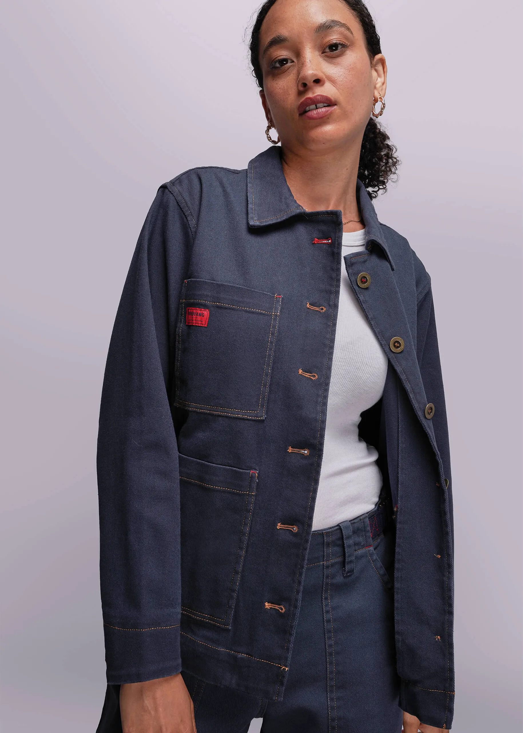 The Essential Denim Utility Jacket sold by WILDFANG