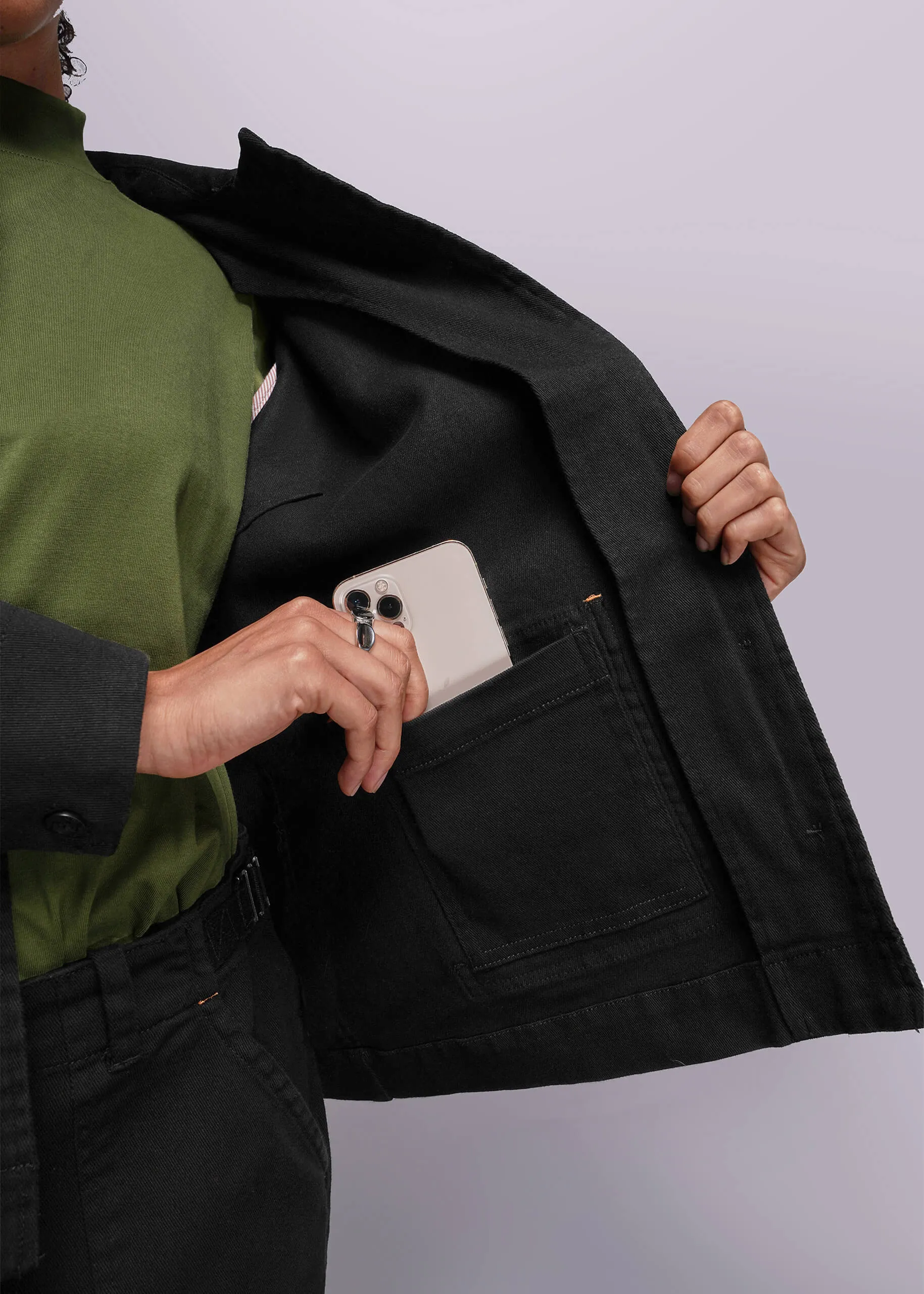 The Essential Denim Utility Jacket sold by WILDFANG product image thumbnail 4