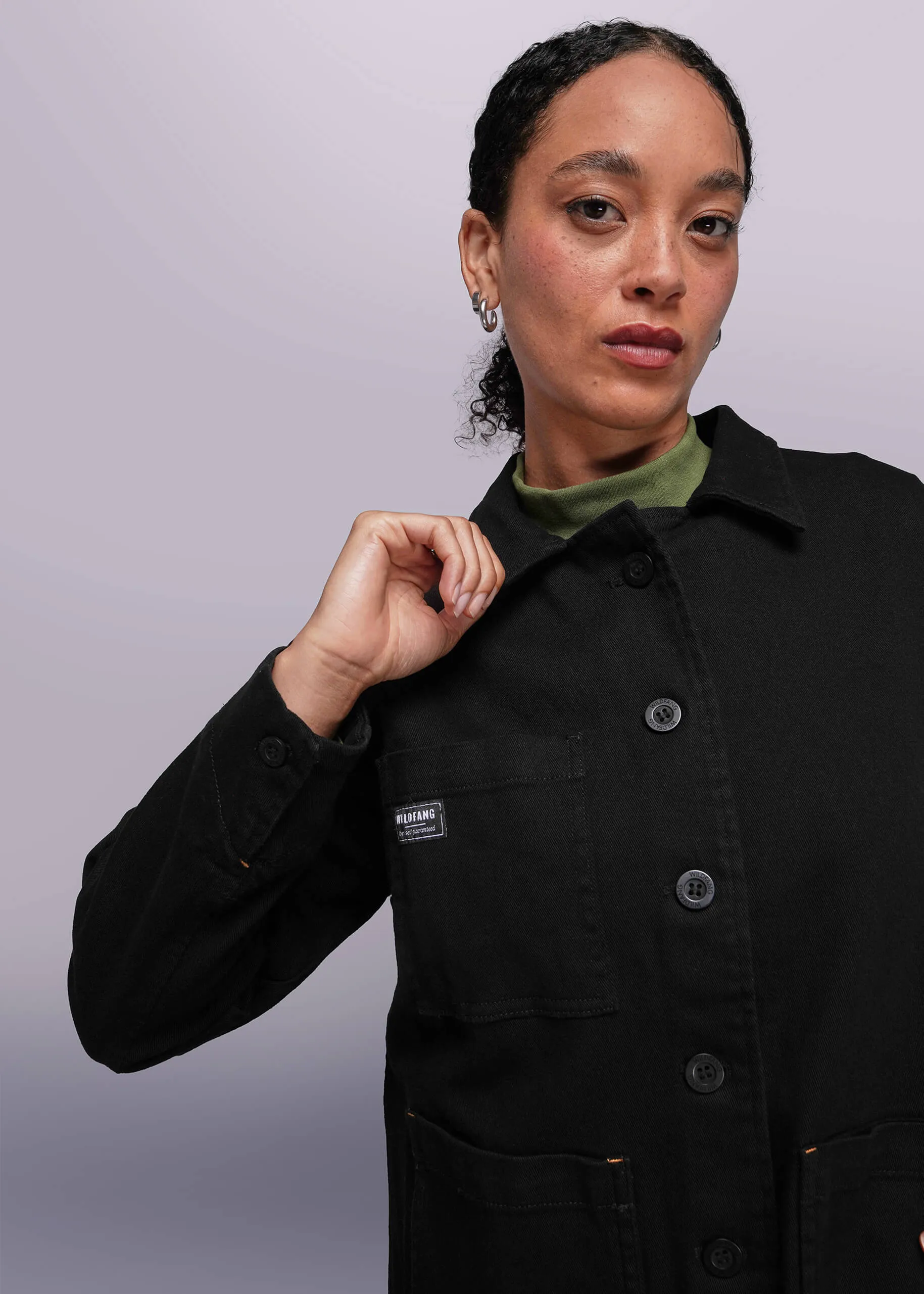 The Essential Denim Utility Jacket sold by WILDFANG product image thumbnail 2