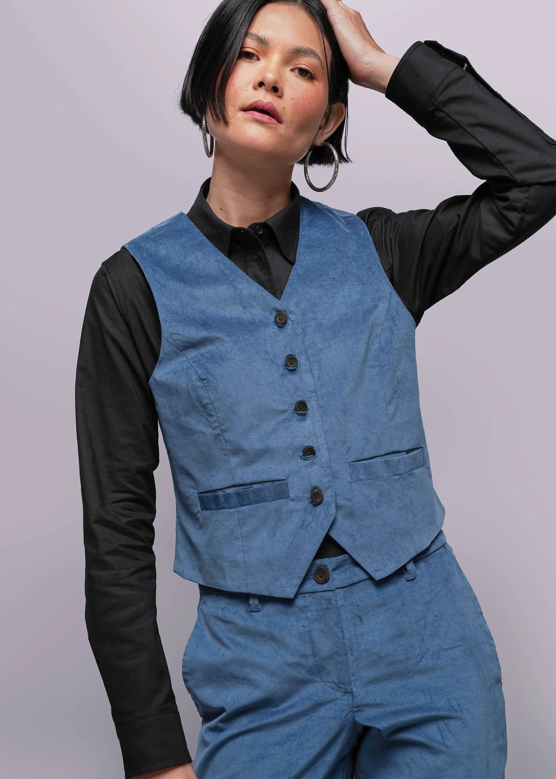 The Empower Velveteen Vest sold by WILDFANG