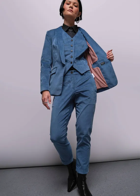 The Empower Velveteen Trouser sold by WILDFANG