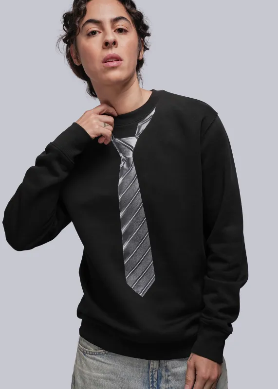 The Wildfang Tie Crew Neck Sweatshirt made by WILDFANG