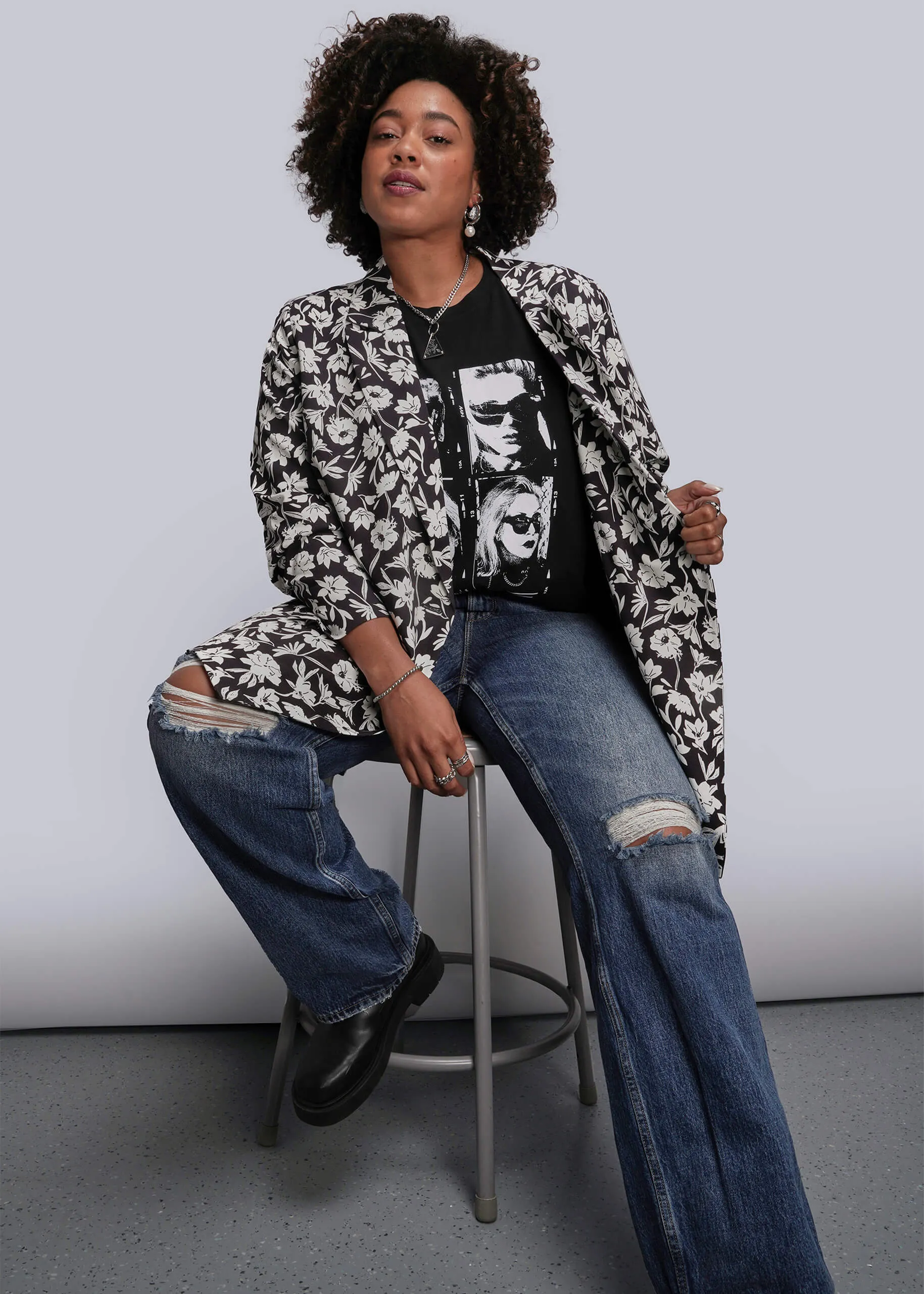The Empower Double Breasted Blazer sold by WILDFANG
