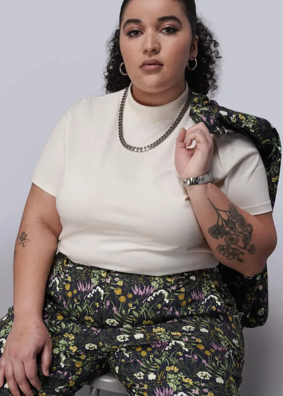 The Everyday Mock Neck Tee sold by WILDFANG