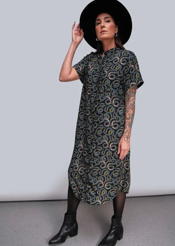 The Empower Shirt Dress made by WILDFANG
