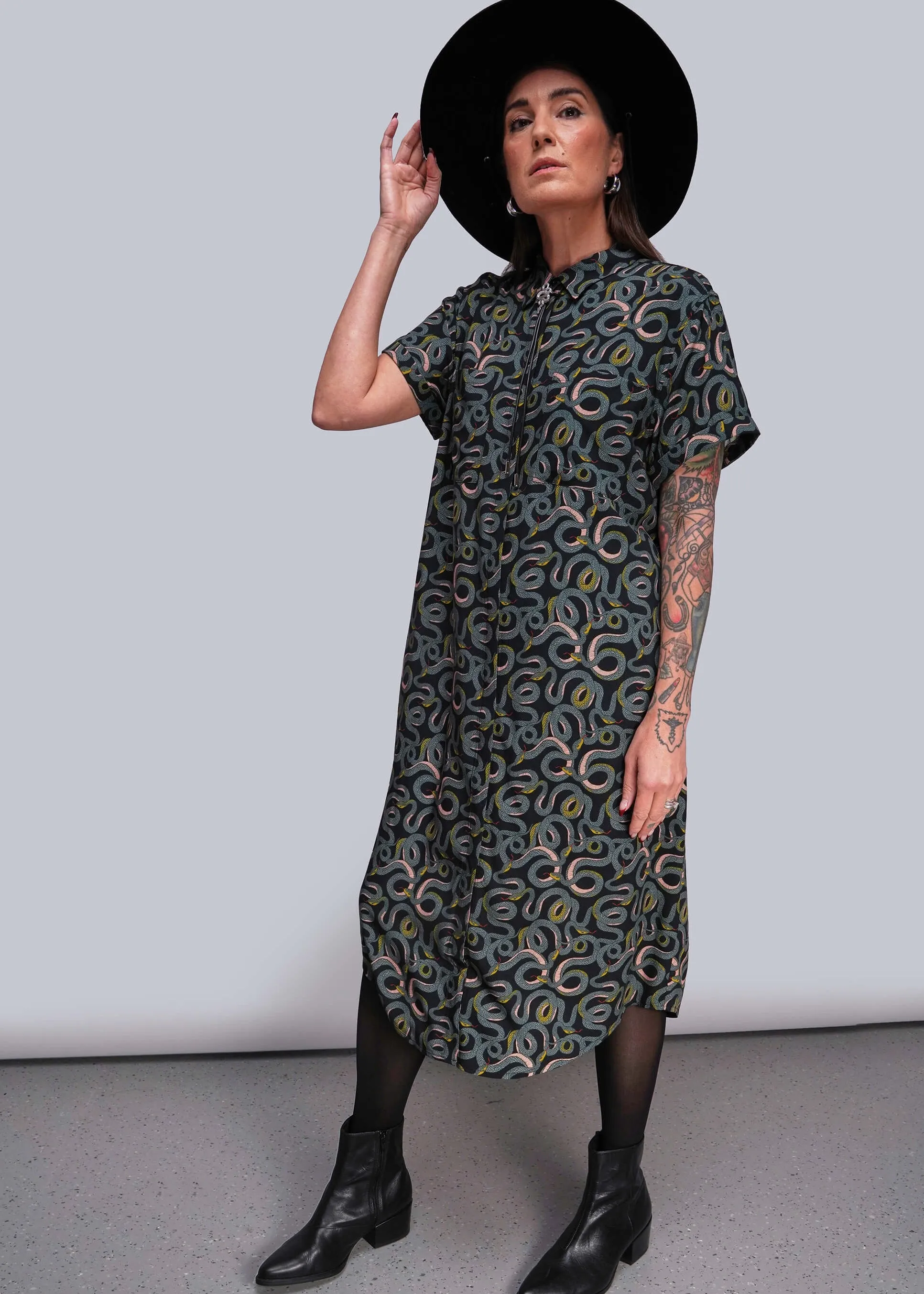 The Empower Shirt Dress sold by WILDFANG