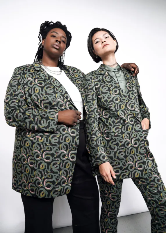 The Empower Double Breasted Blazer sold by WILDFANG