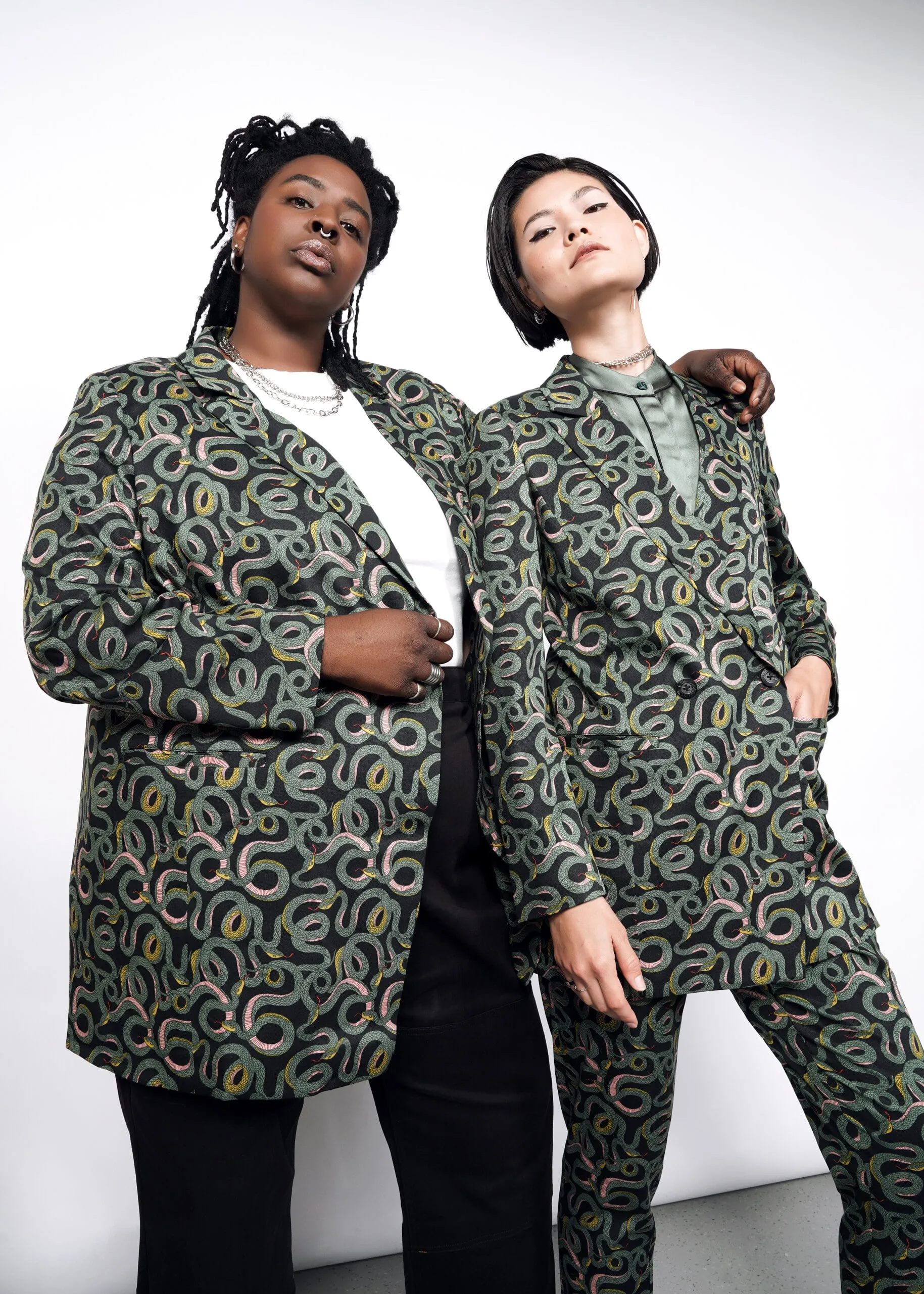 The Empower Double Breasted Blazer sold by WILDFANG