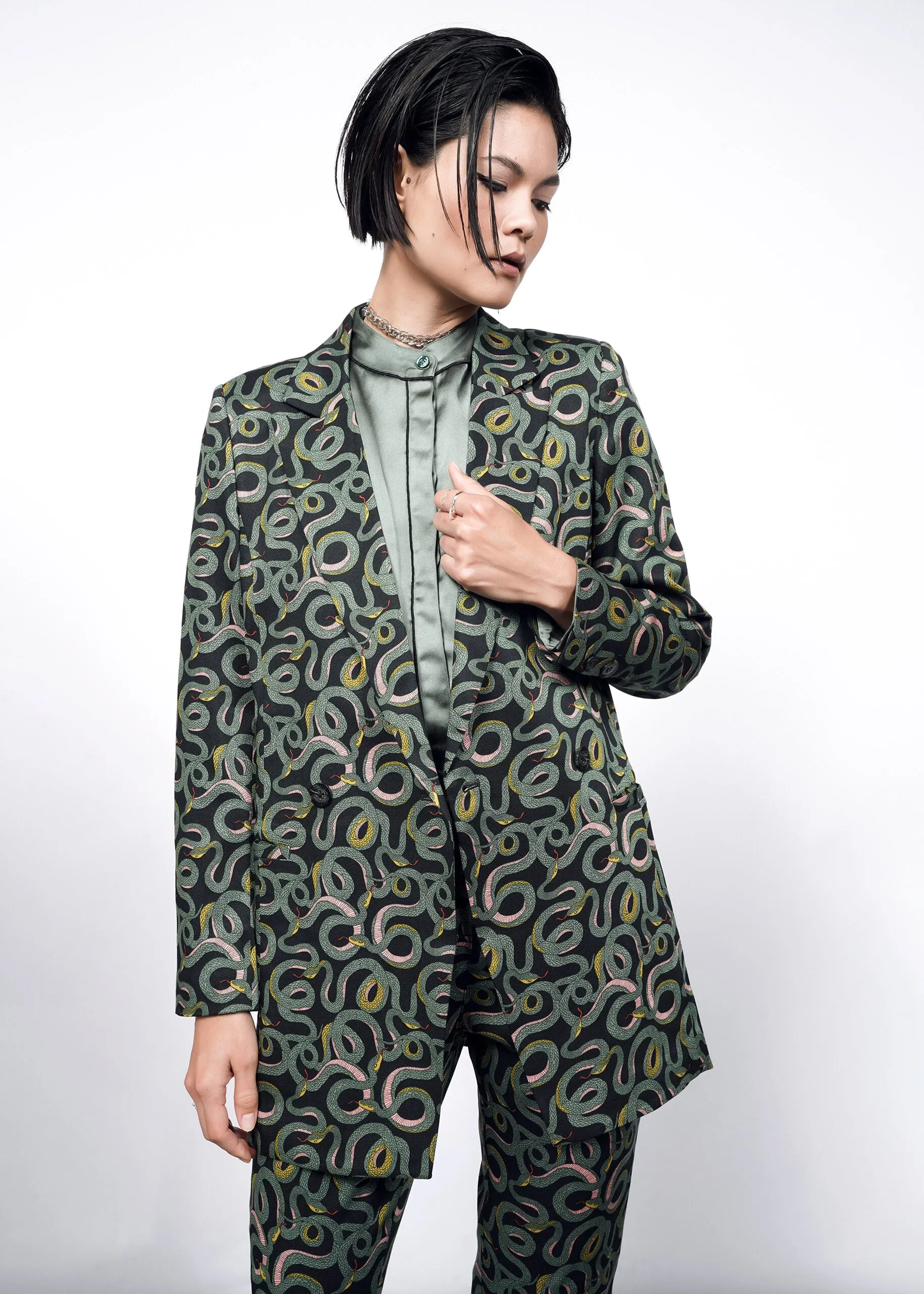 The Empower Double Breasted Blazer sold by WILDFANG product image thumbnail 3