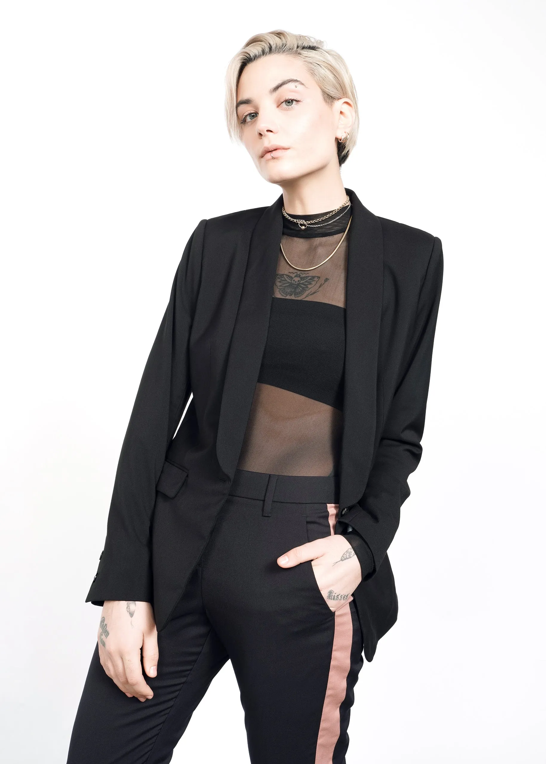 The Empower Tux Blazer sold by WILDFANG