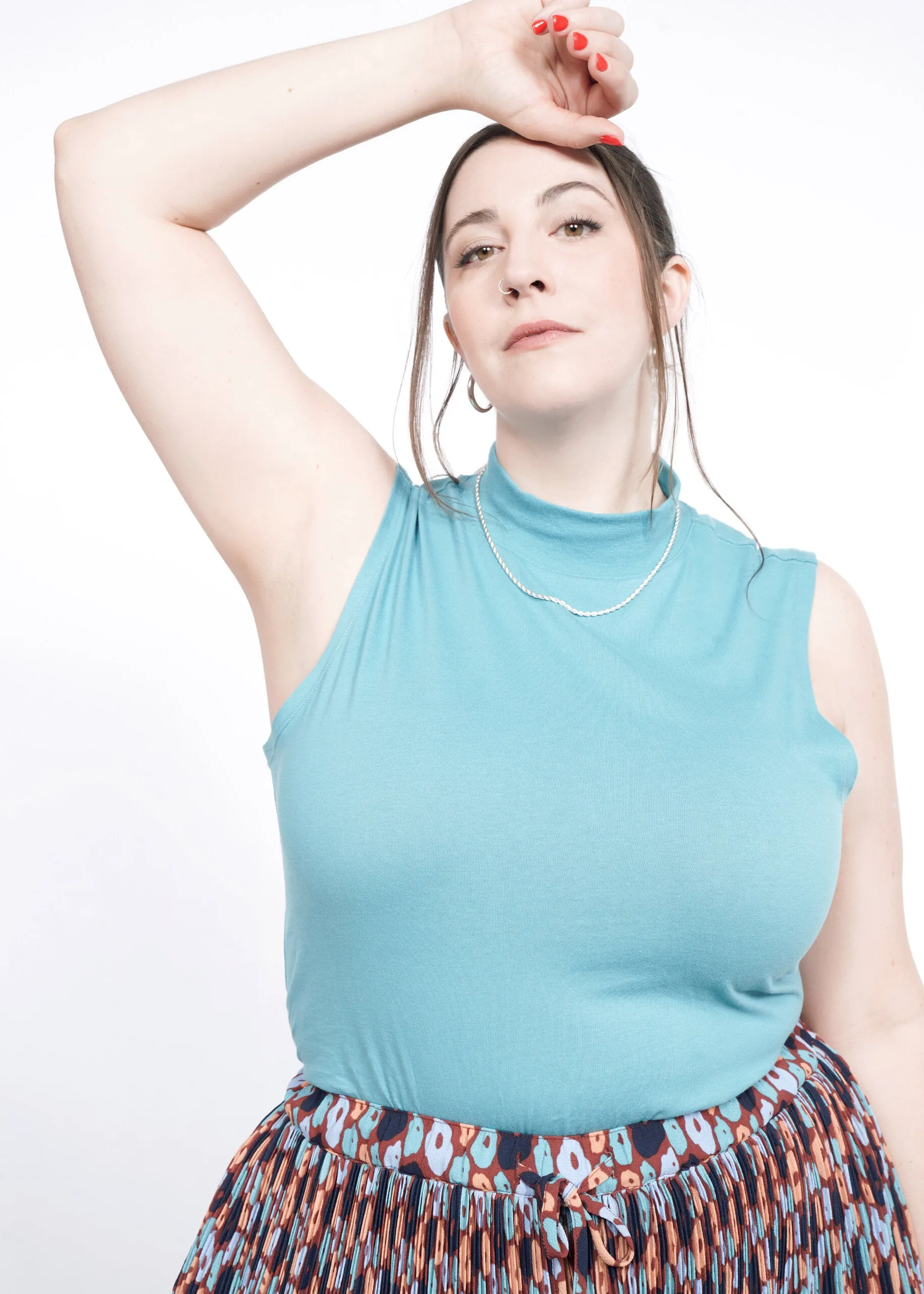 The Essential Mock Neck Tank sold by WILDFANG product image thumbnail 5