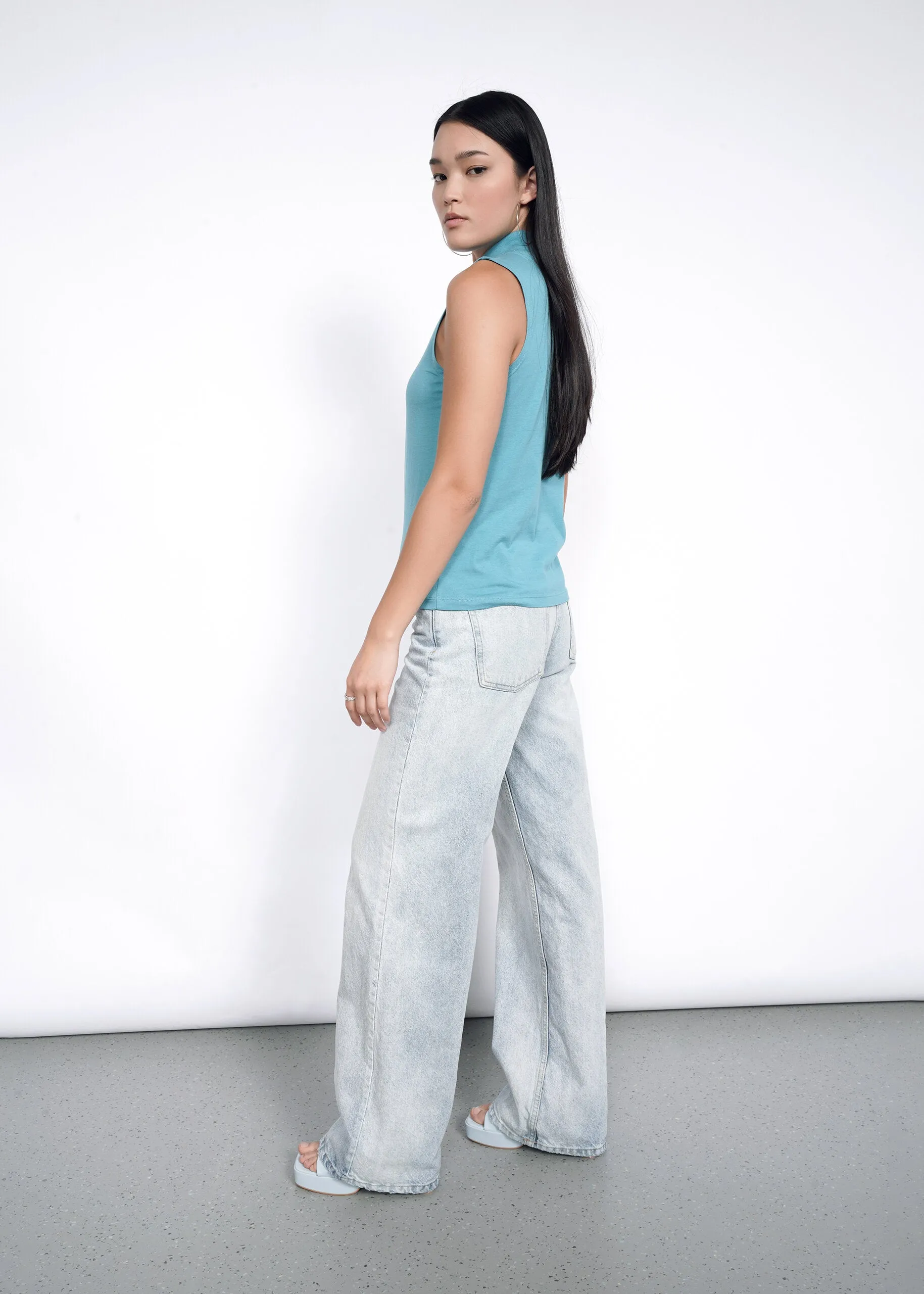 The Essential Mock Neck Tank sold by WILDFANG product image thumbnail 3