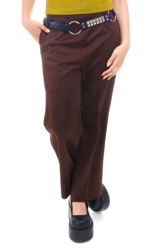 Vintage 70's Brown Trouser Slacks - M/L sold by Tunnel Vision