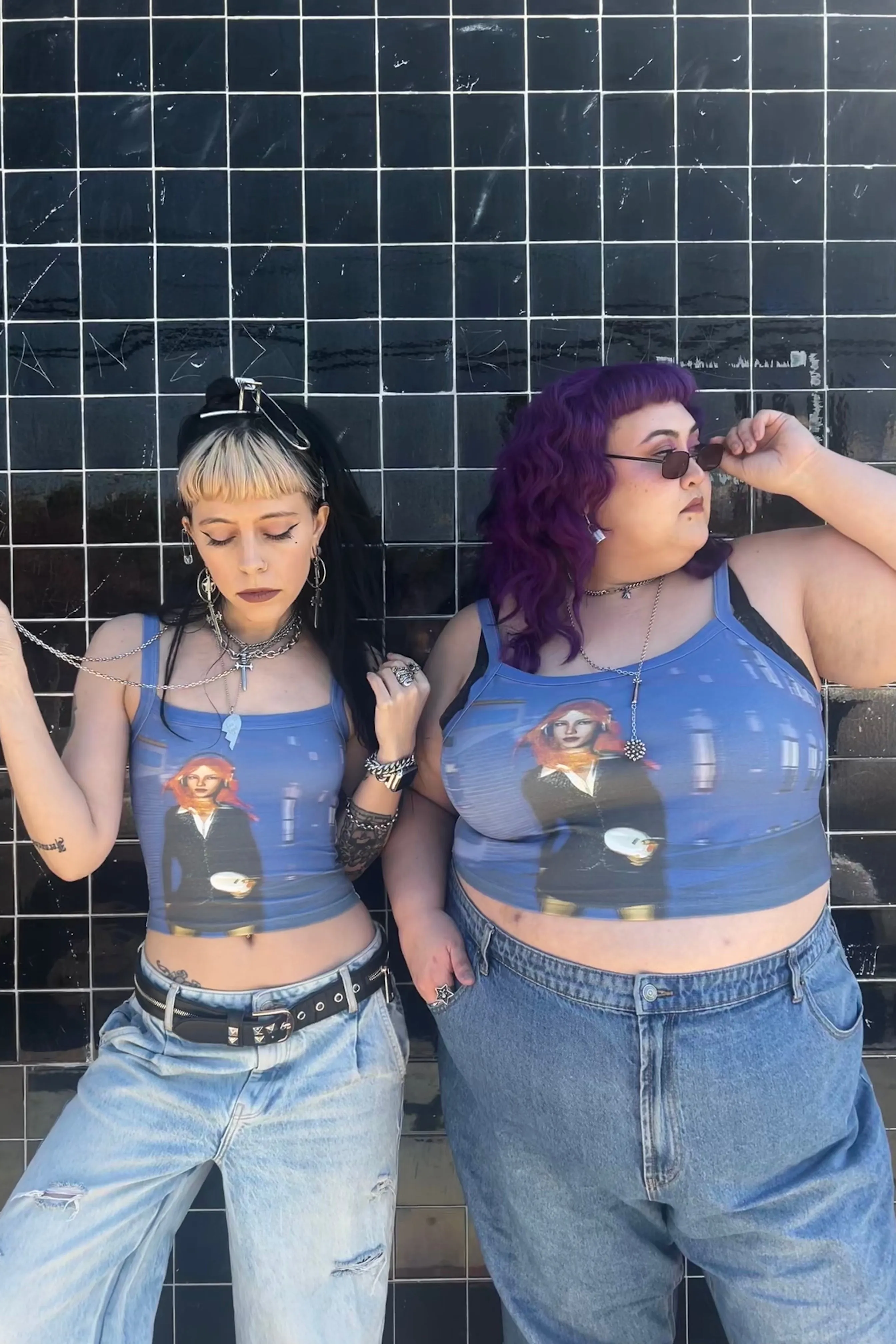 PRE-ORDER: Lizzie Headphones Tank Top sold by Tunnel Vision product image thumbnail 4